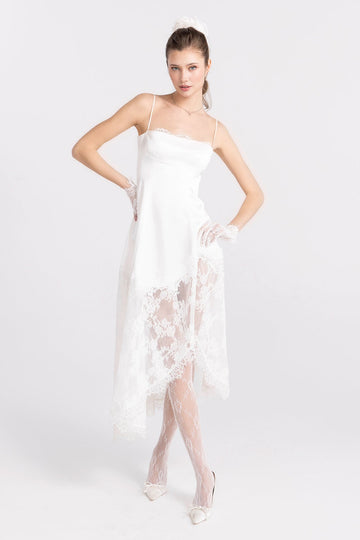 Mirabelle Satin Maxi Dress