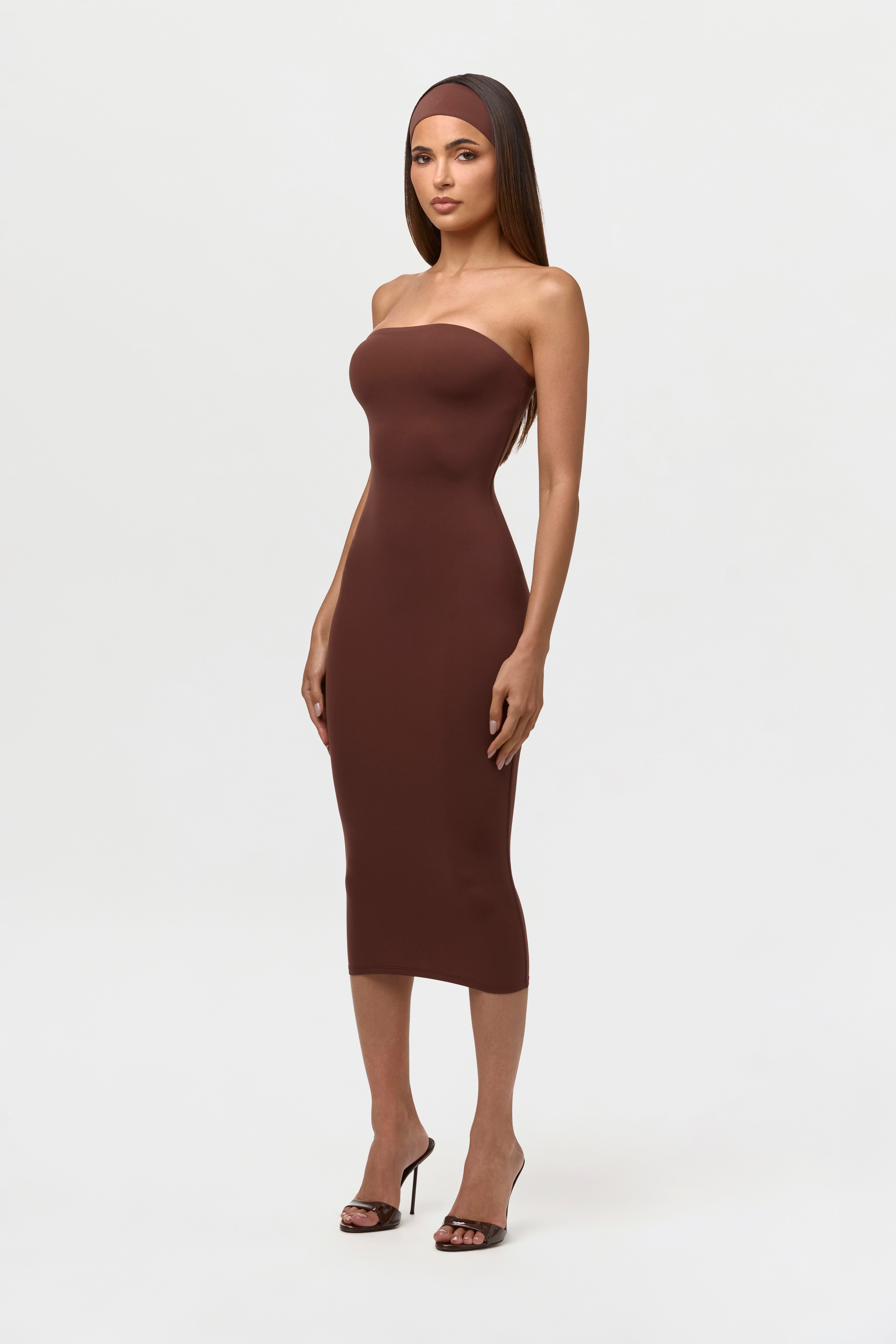Naked Tube Midi Dress