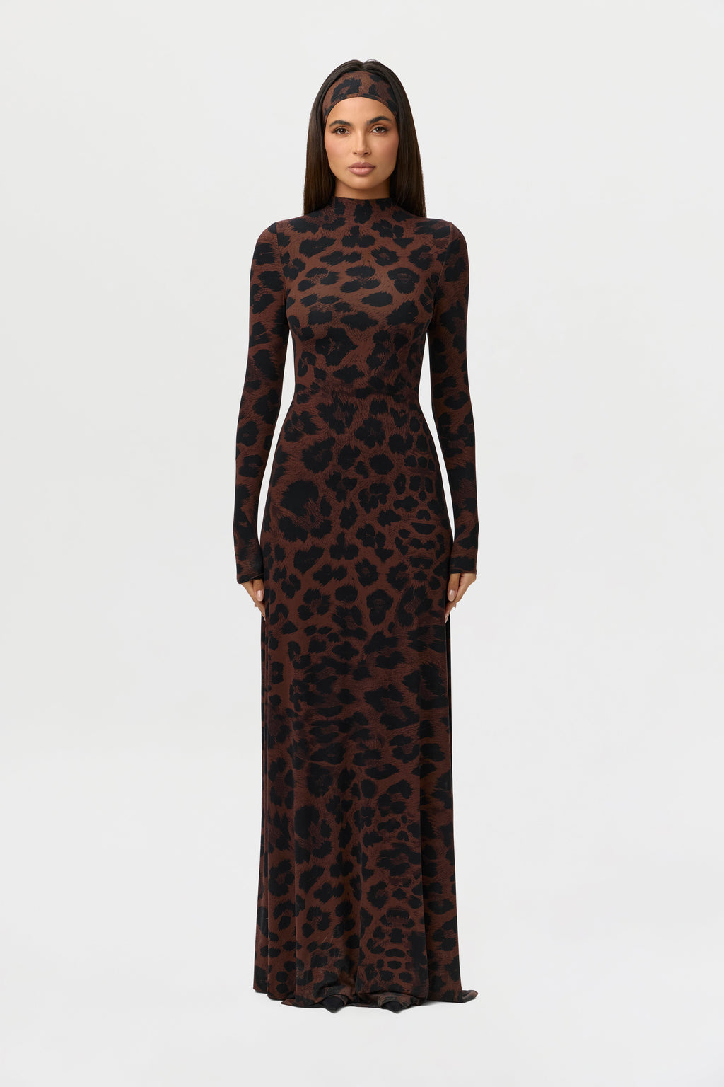 Naked Print Maxi Dress