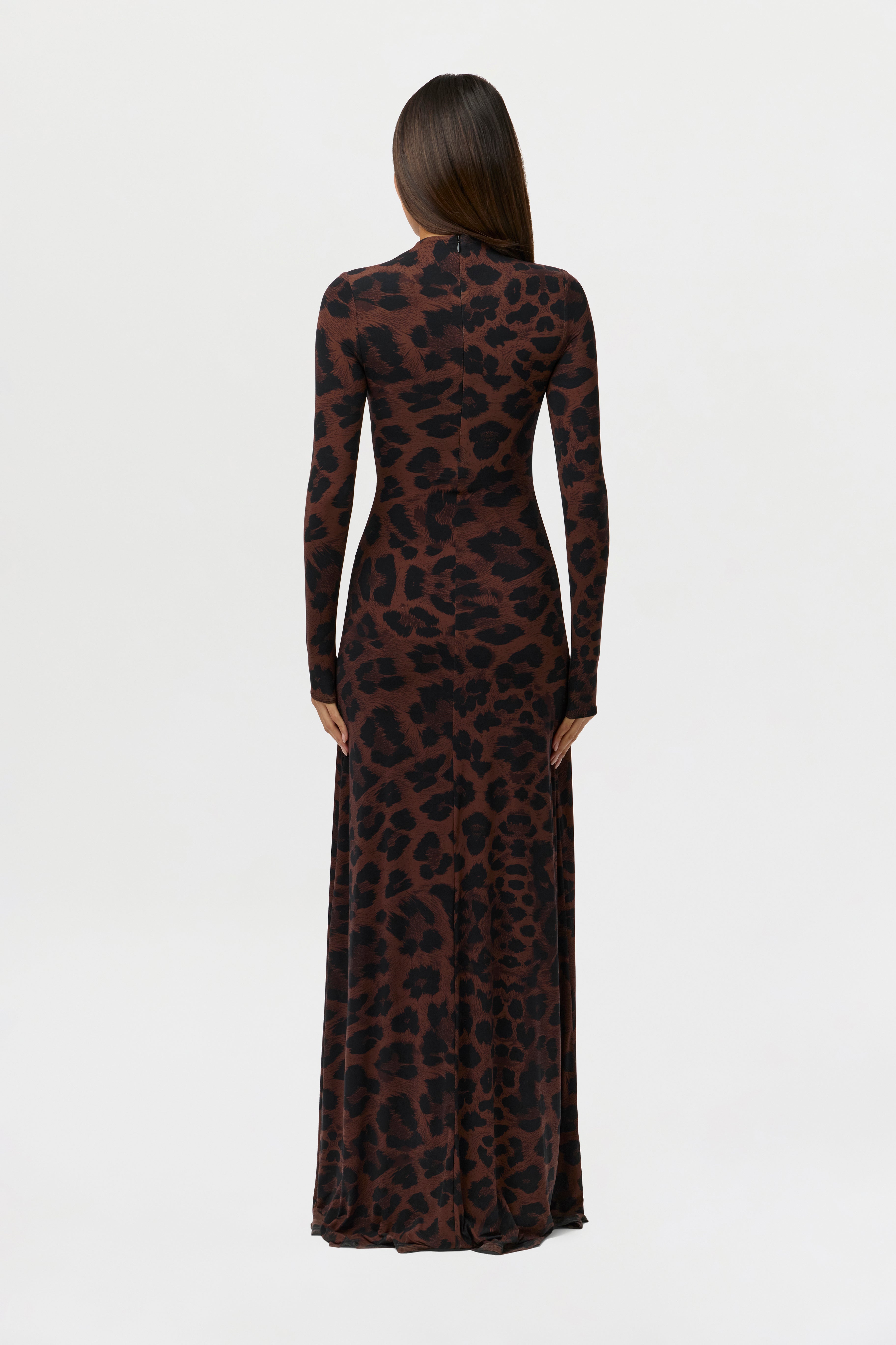 Naked Print Maxi Dress