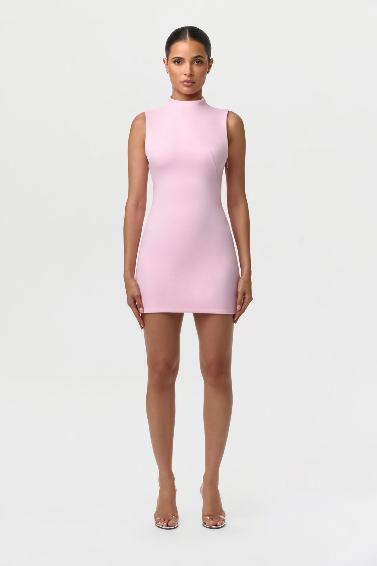 Ponte Cut Out Mini Dress