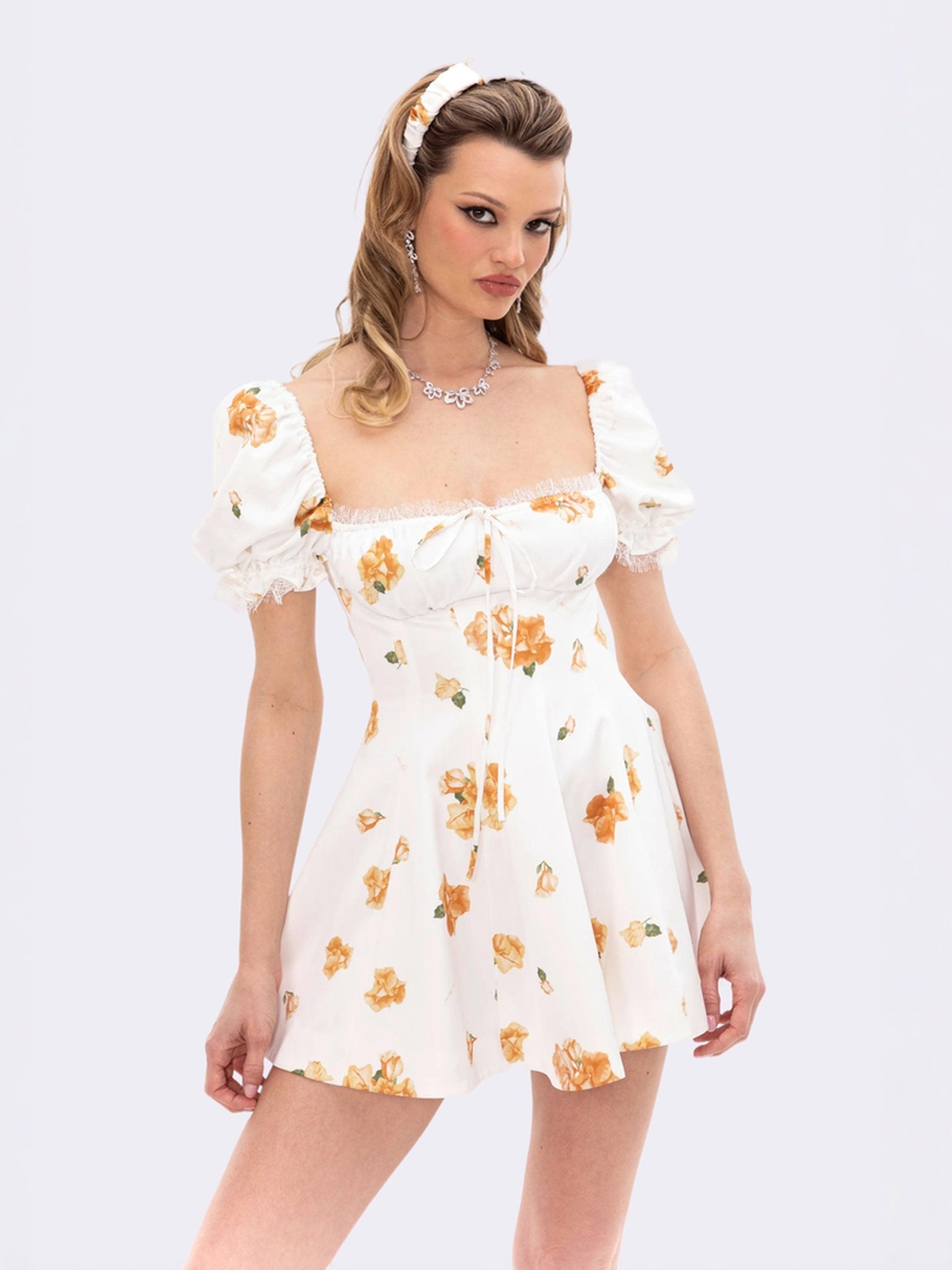 Theodora Dress -Floral -Final Sale