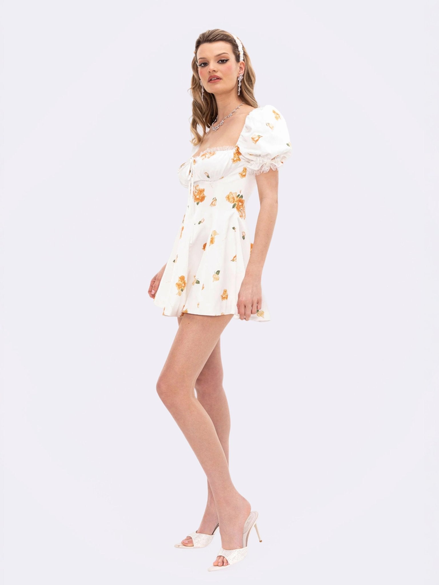 Theodora Dress -Floral -Final Sale