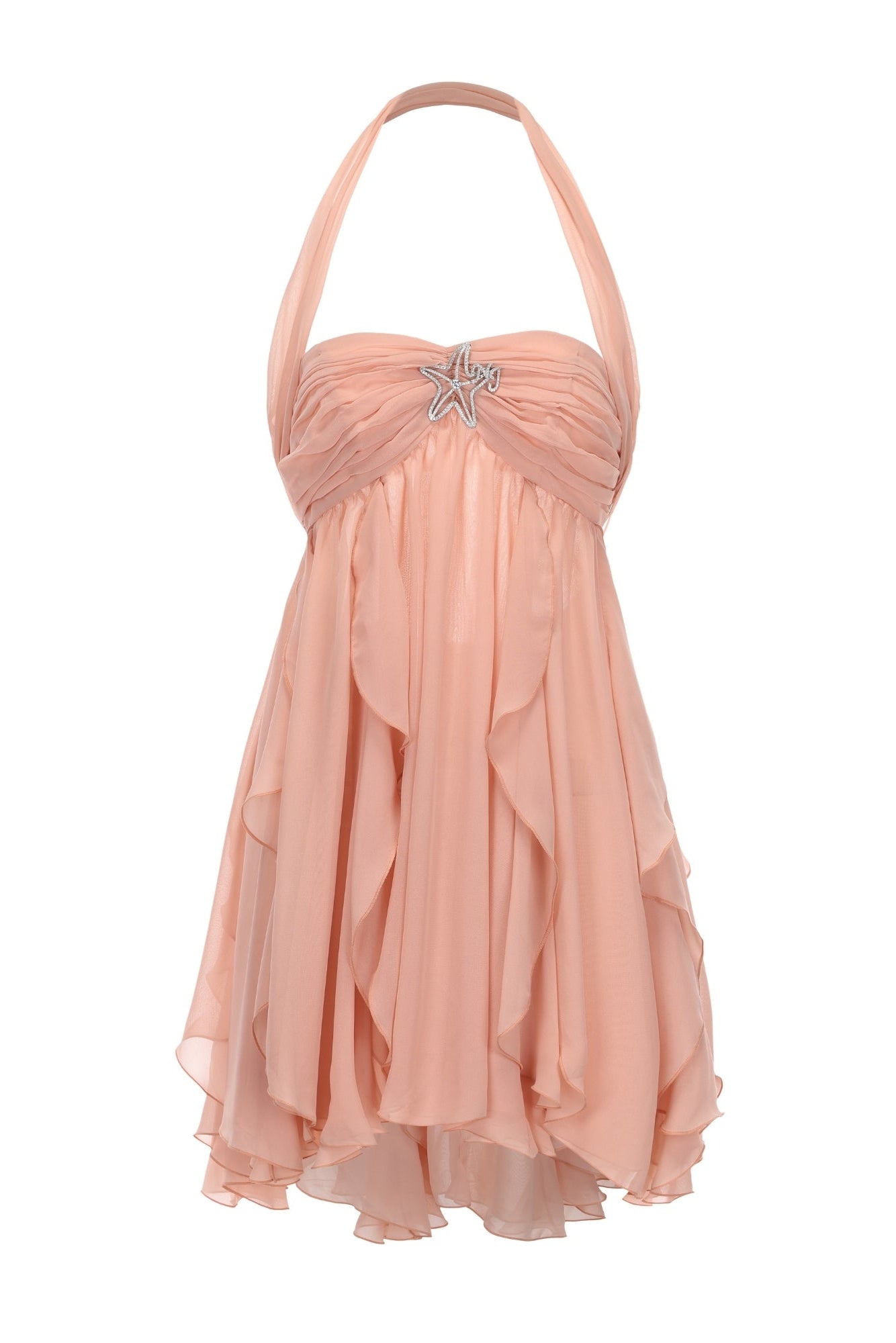 Arabella Dress -Peach