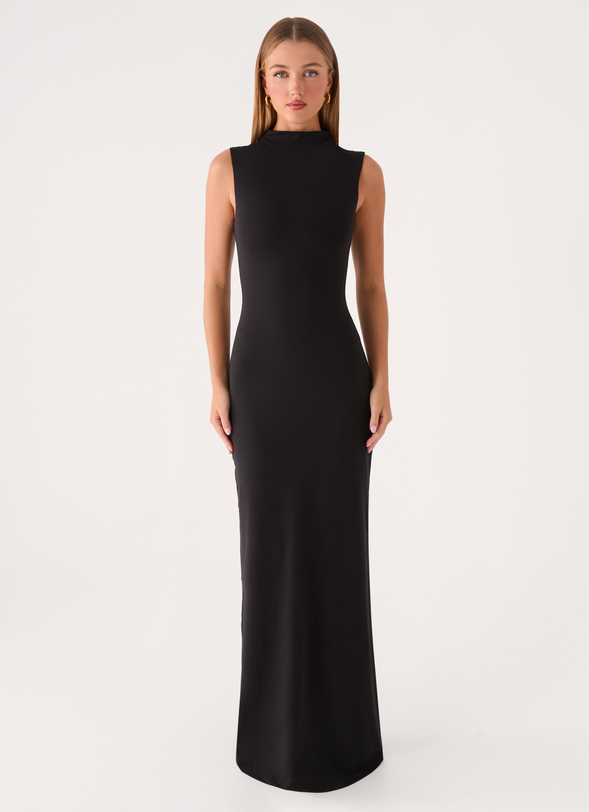 On My Time Maxi Dress - Black