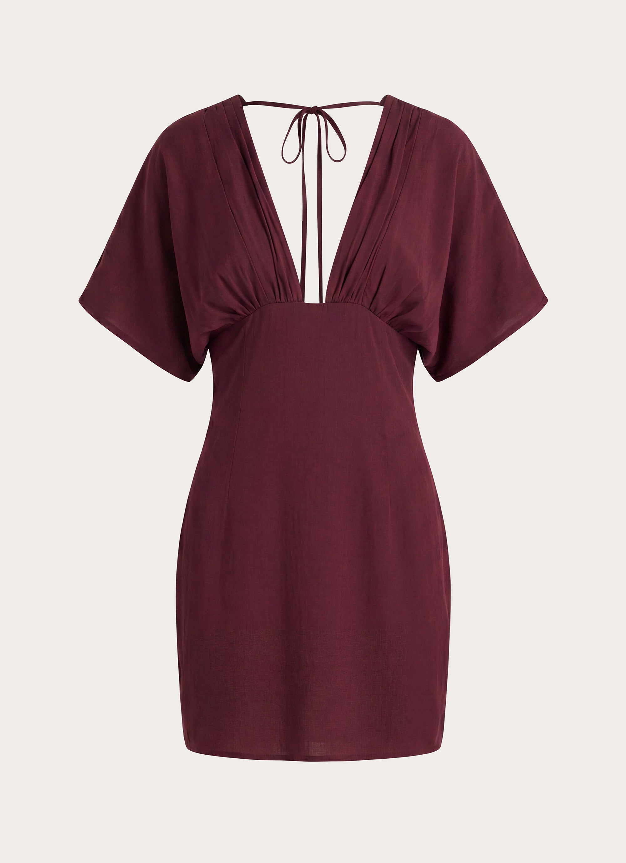 Only For You Mini Dress - Burgundy