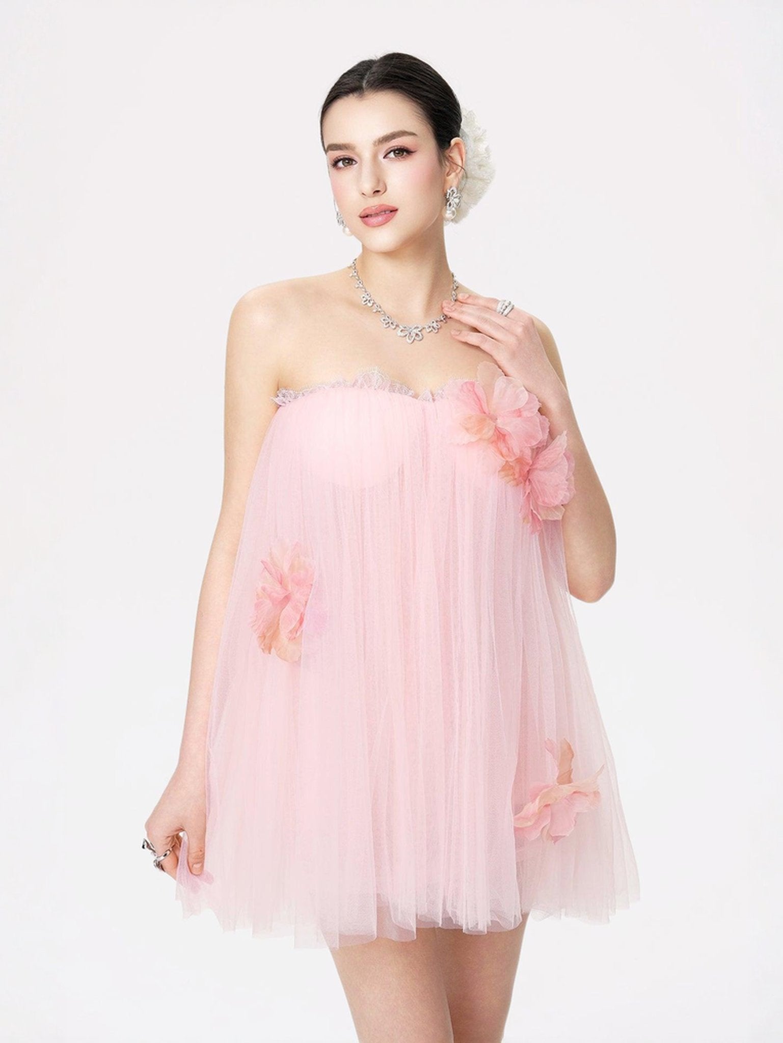 Kensingten Dress -Pink -Final Sale