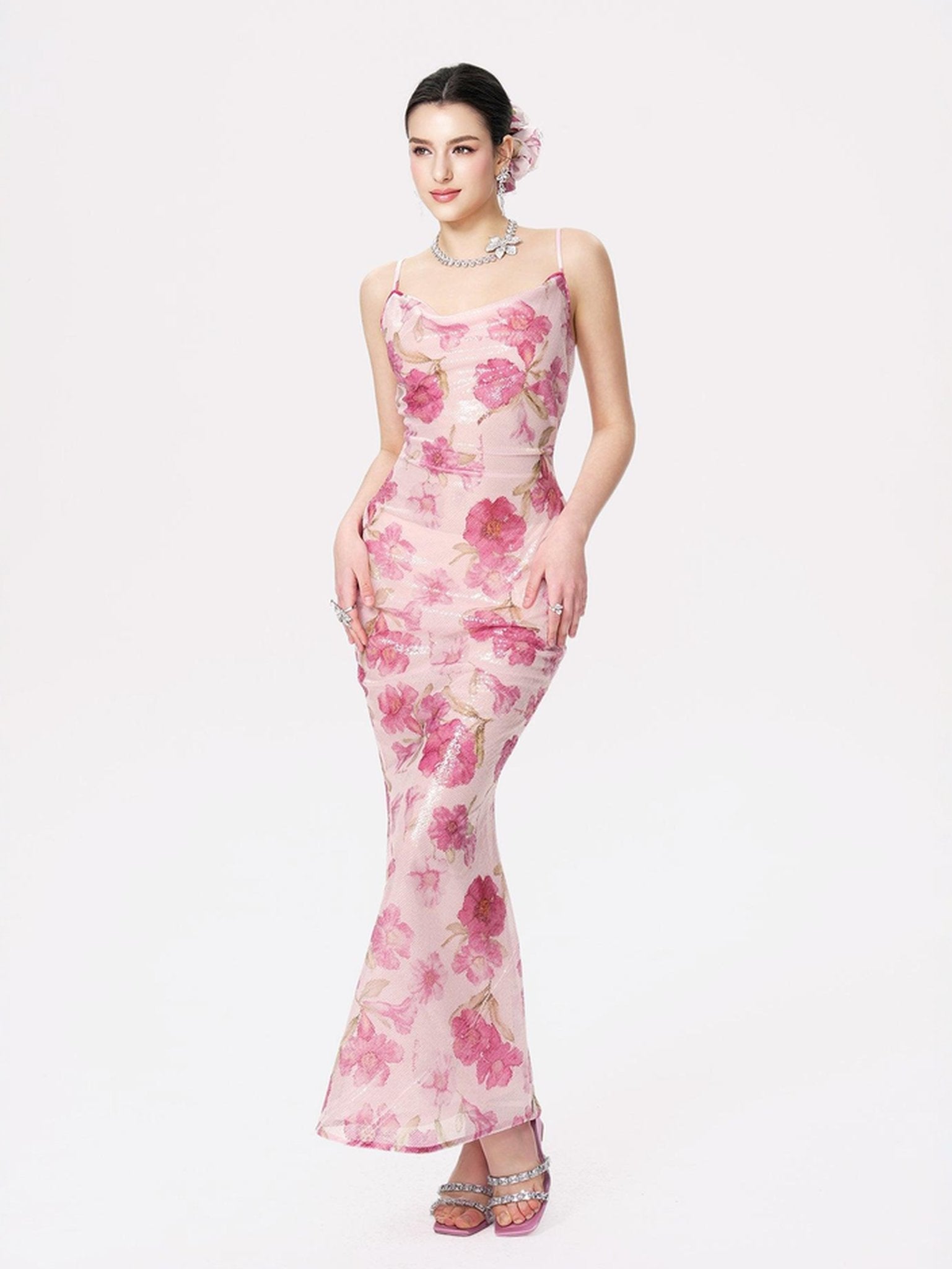 Esmeralda Dress -Pink