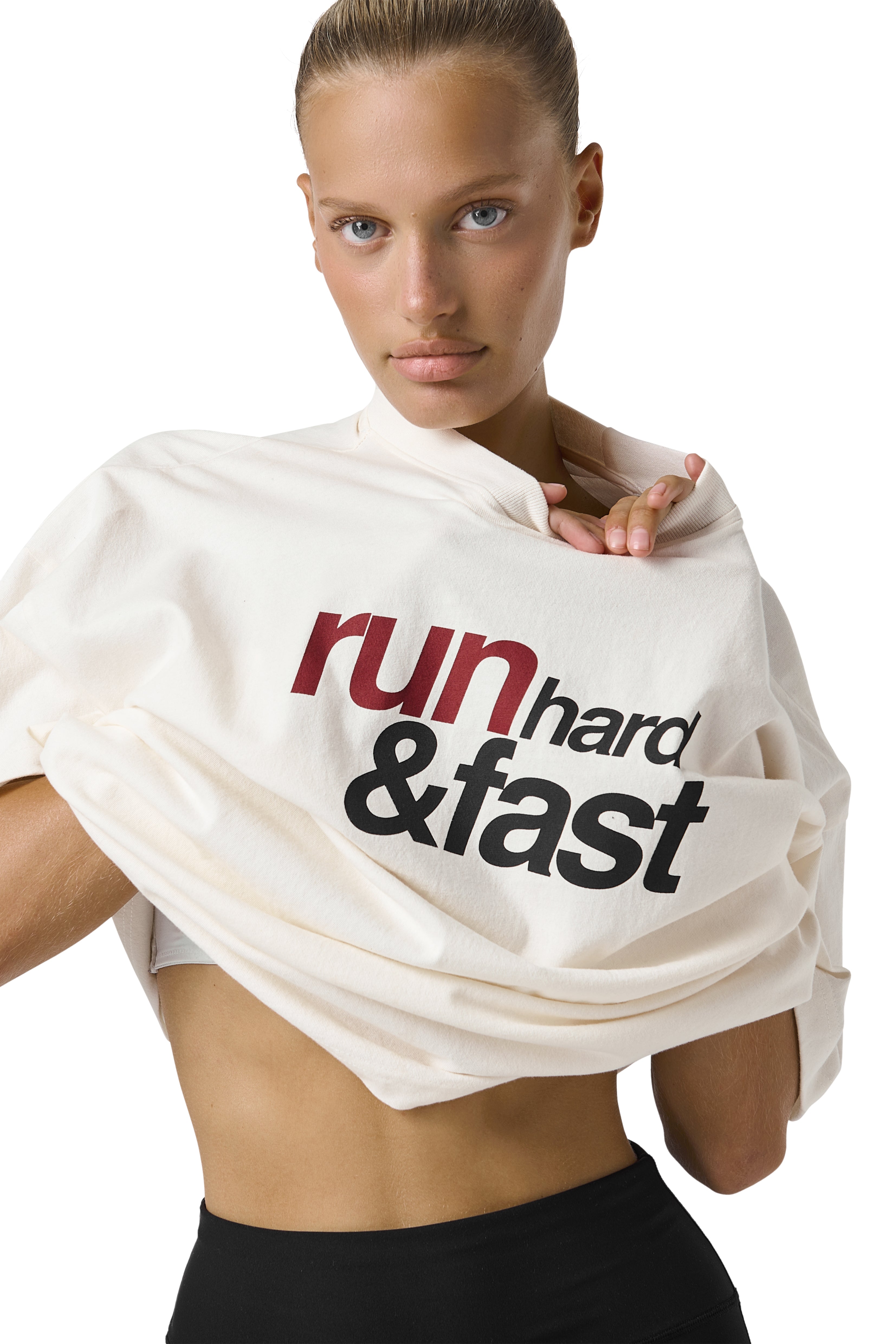 Faster Graphic Oversized Tee