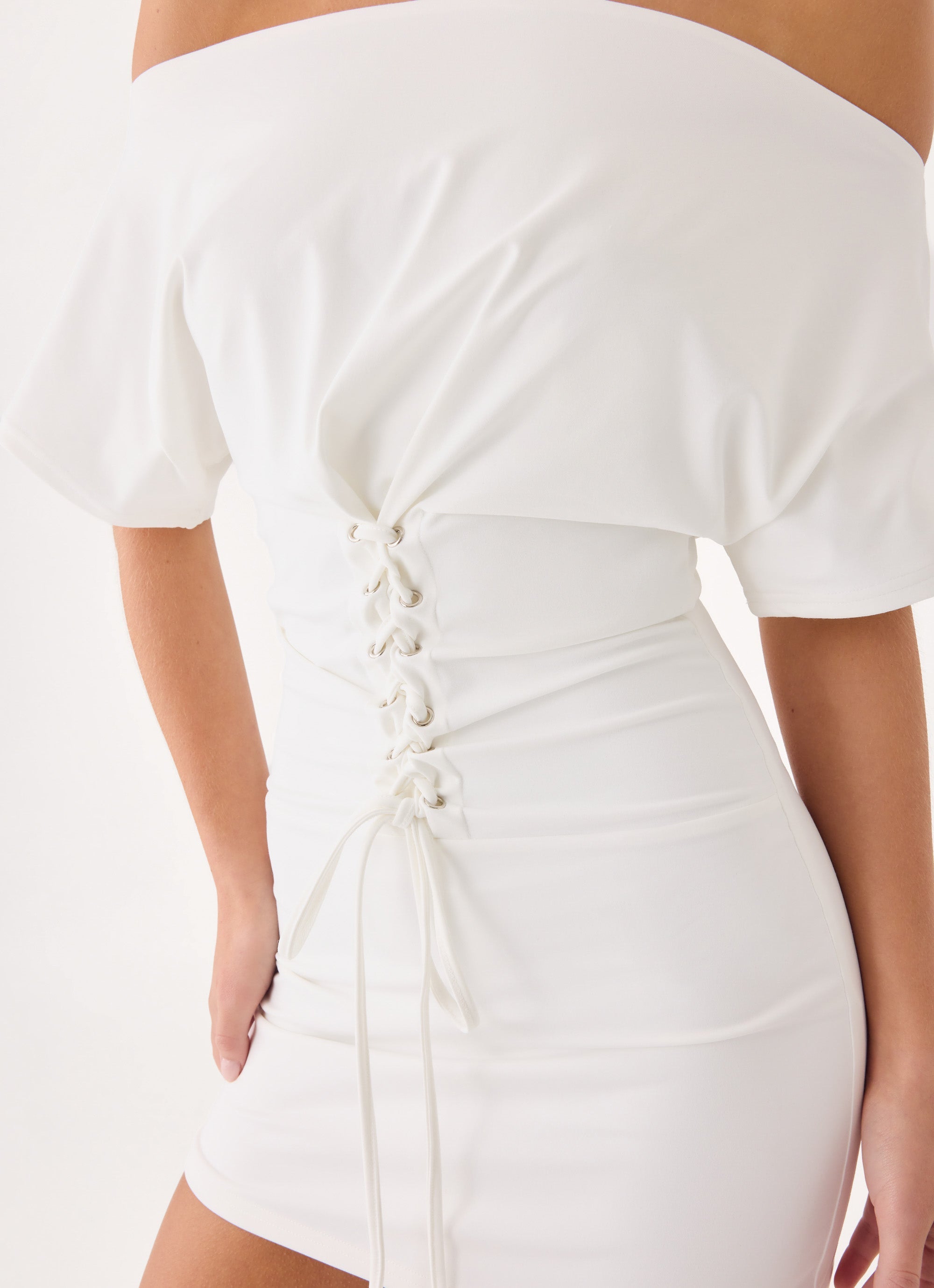 Rafinha Mini Dress - White