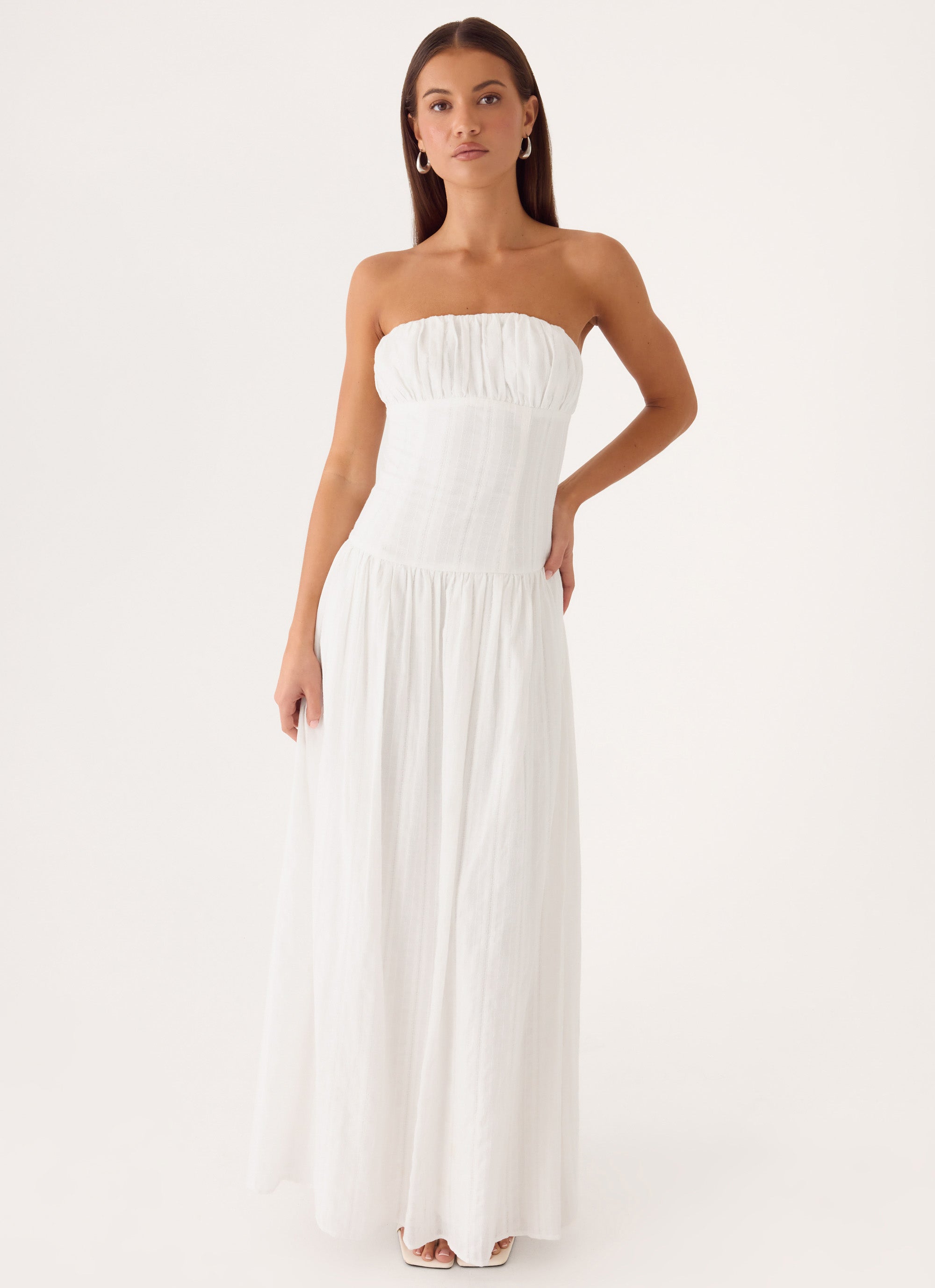 Roslynn Maxi Dress - White