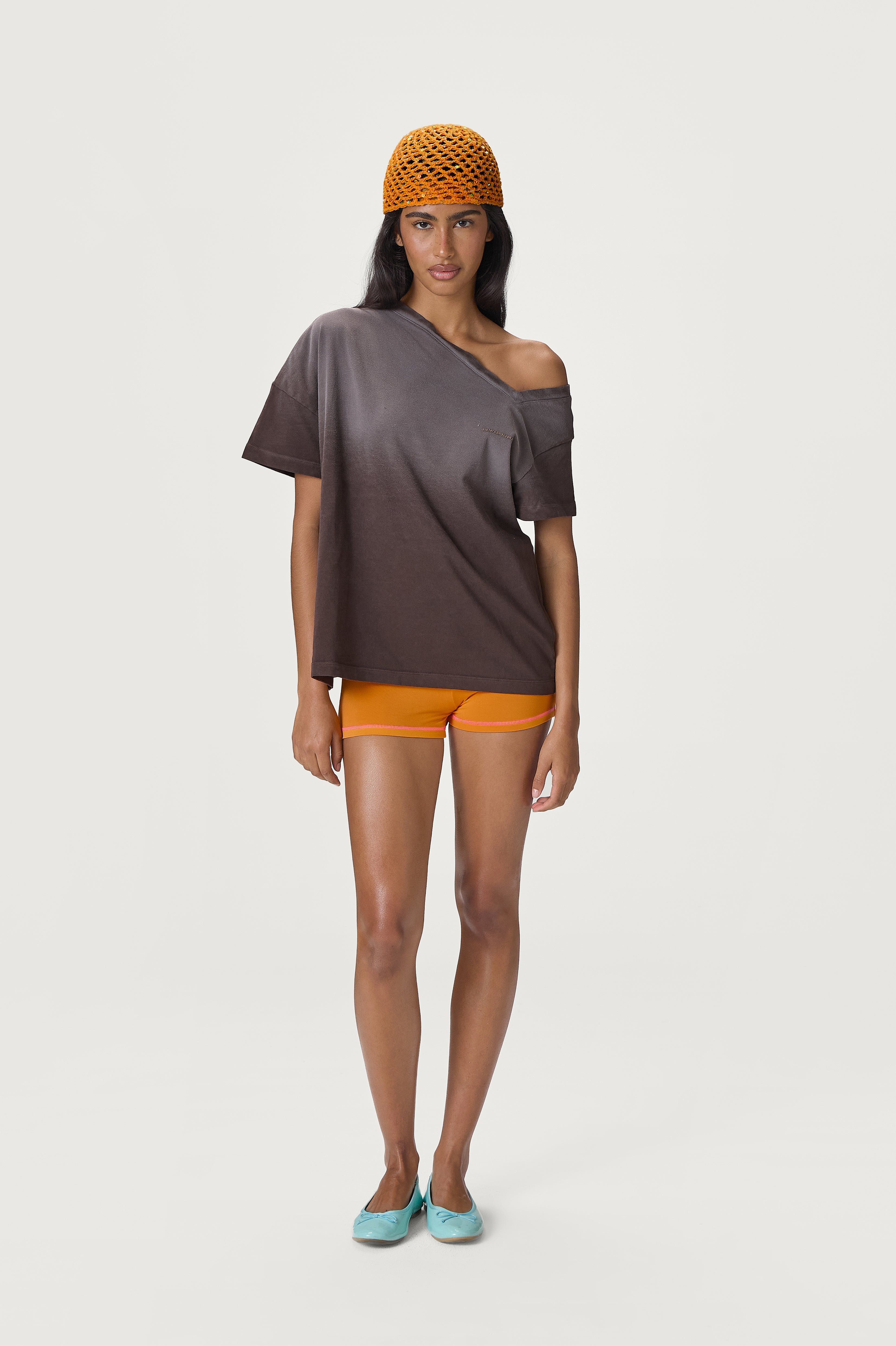 Florrie Asymmetric Oversized Tee