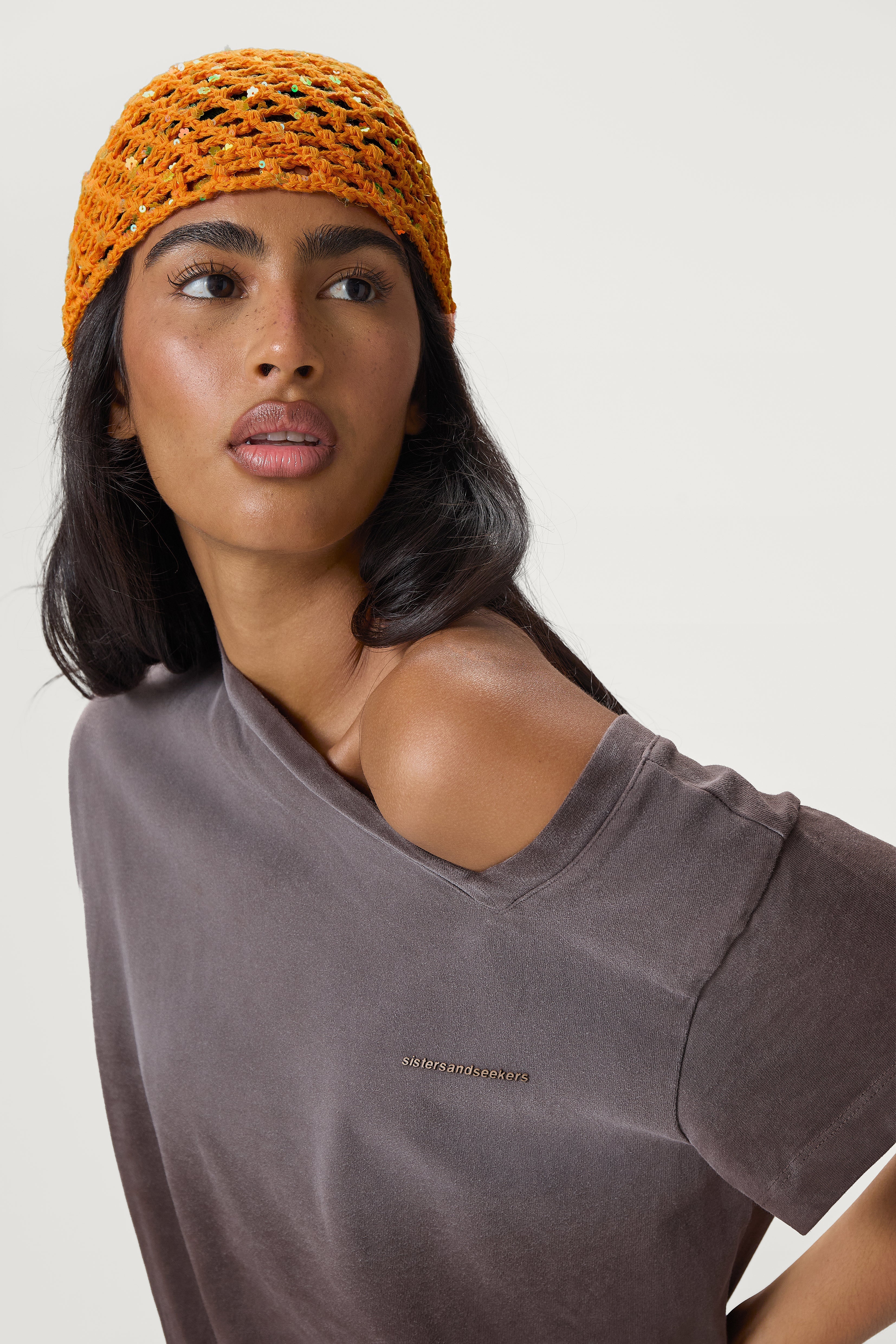 Florrie Asymmetric Oversized Tee