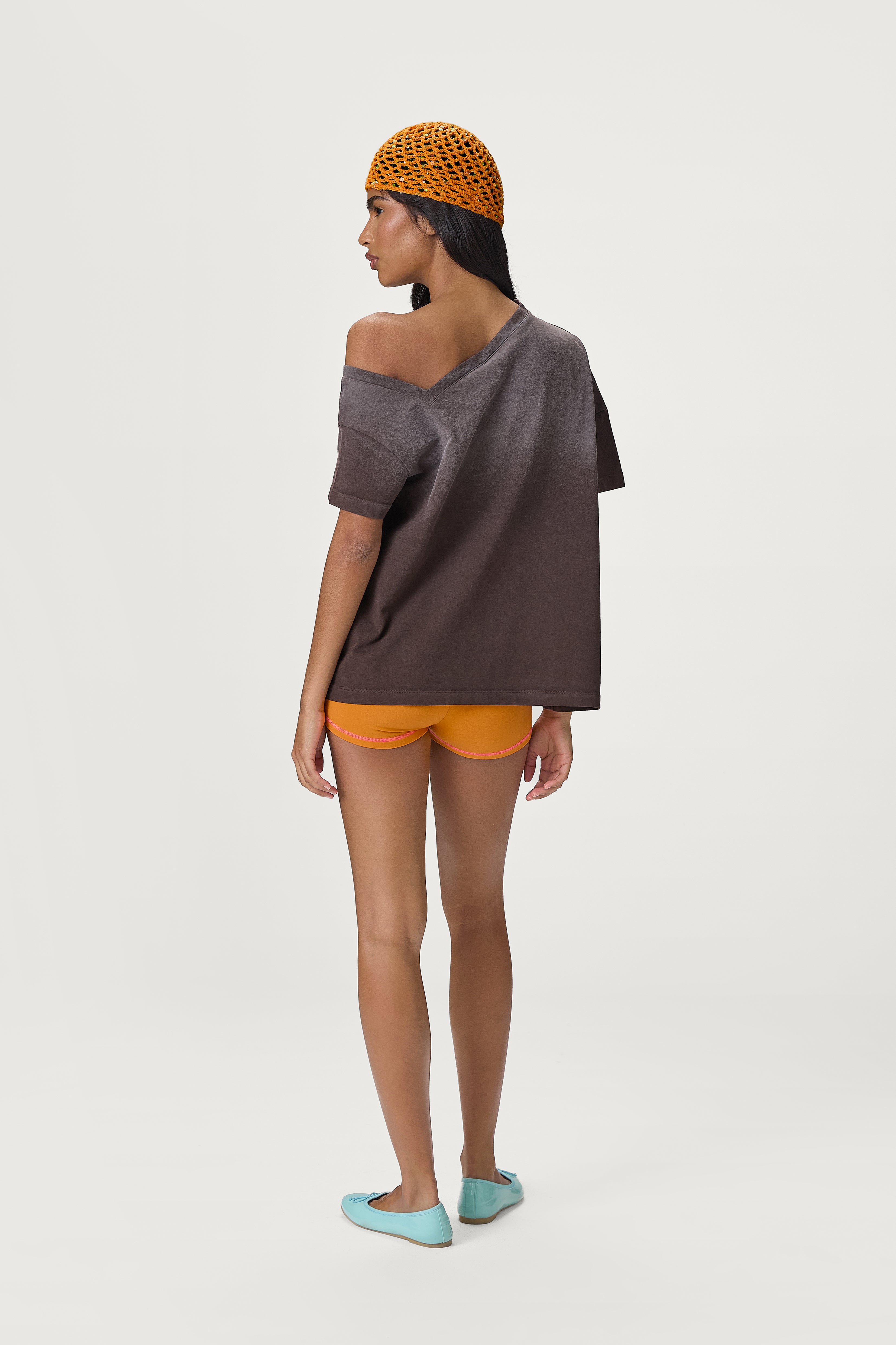 Florrie Asymmetric Oversized Tee