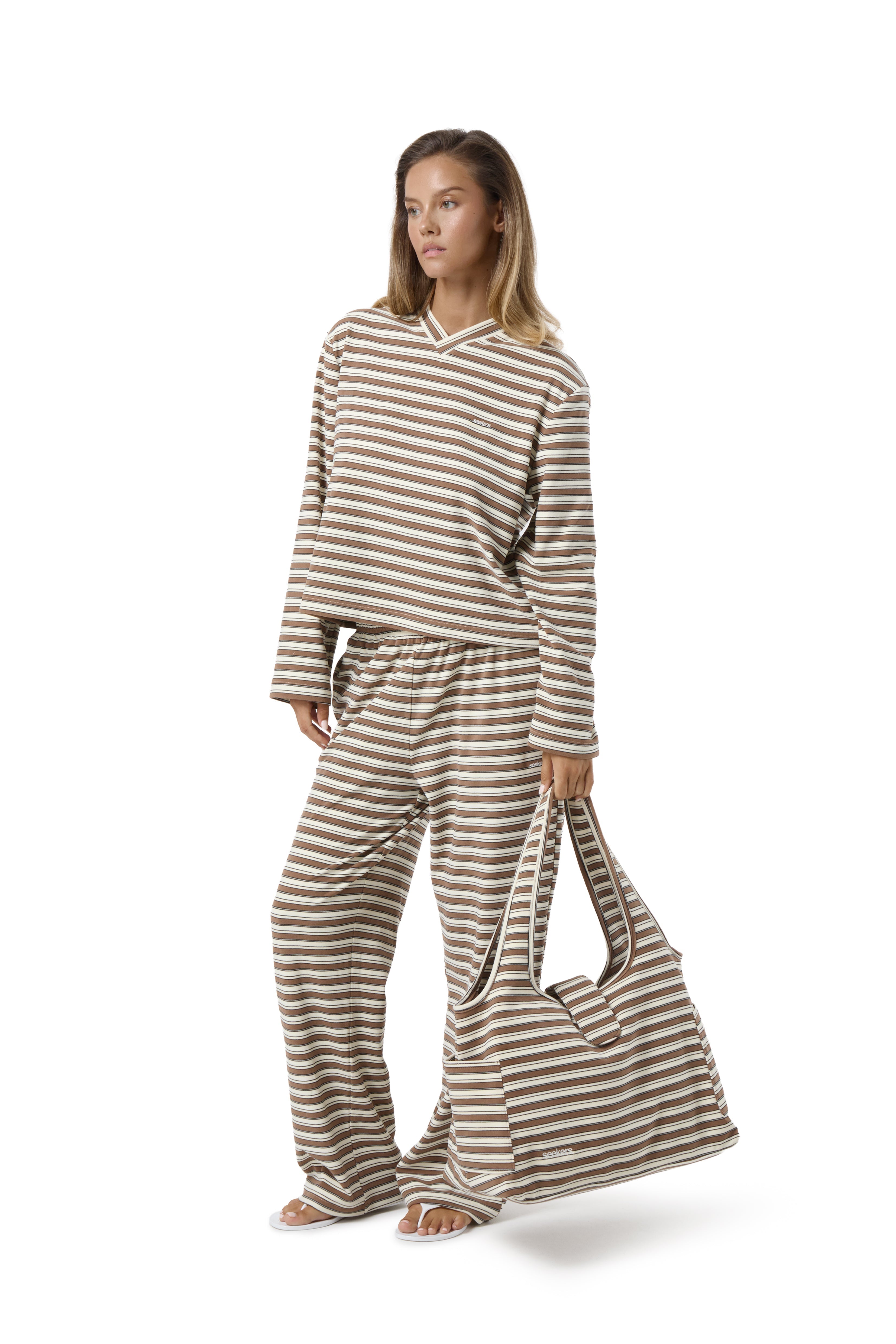 Wilkie Soft Oversized Long Sleeve in Hazel