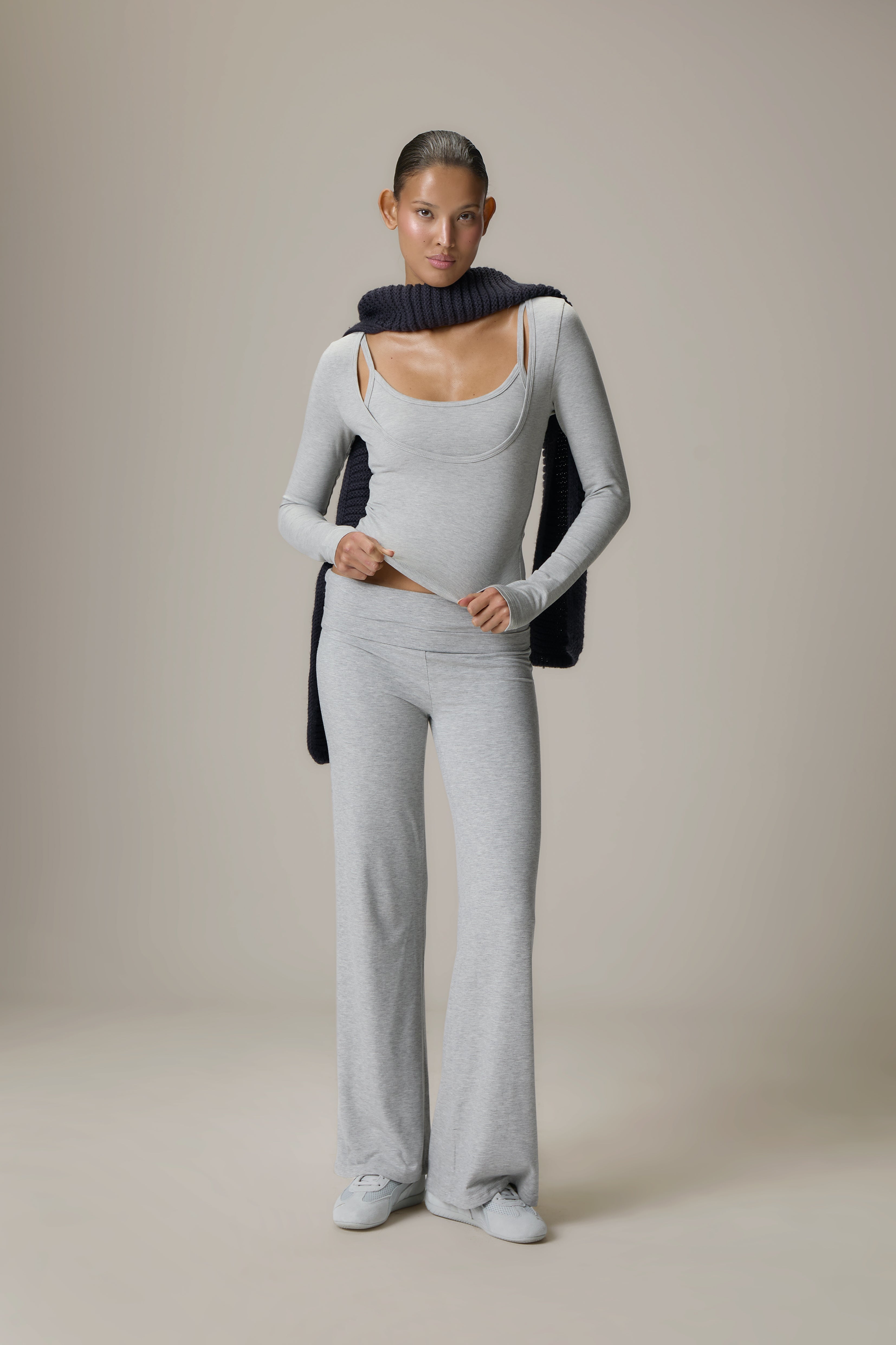 Stack Layered Long Sleeve Top