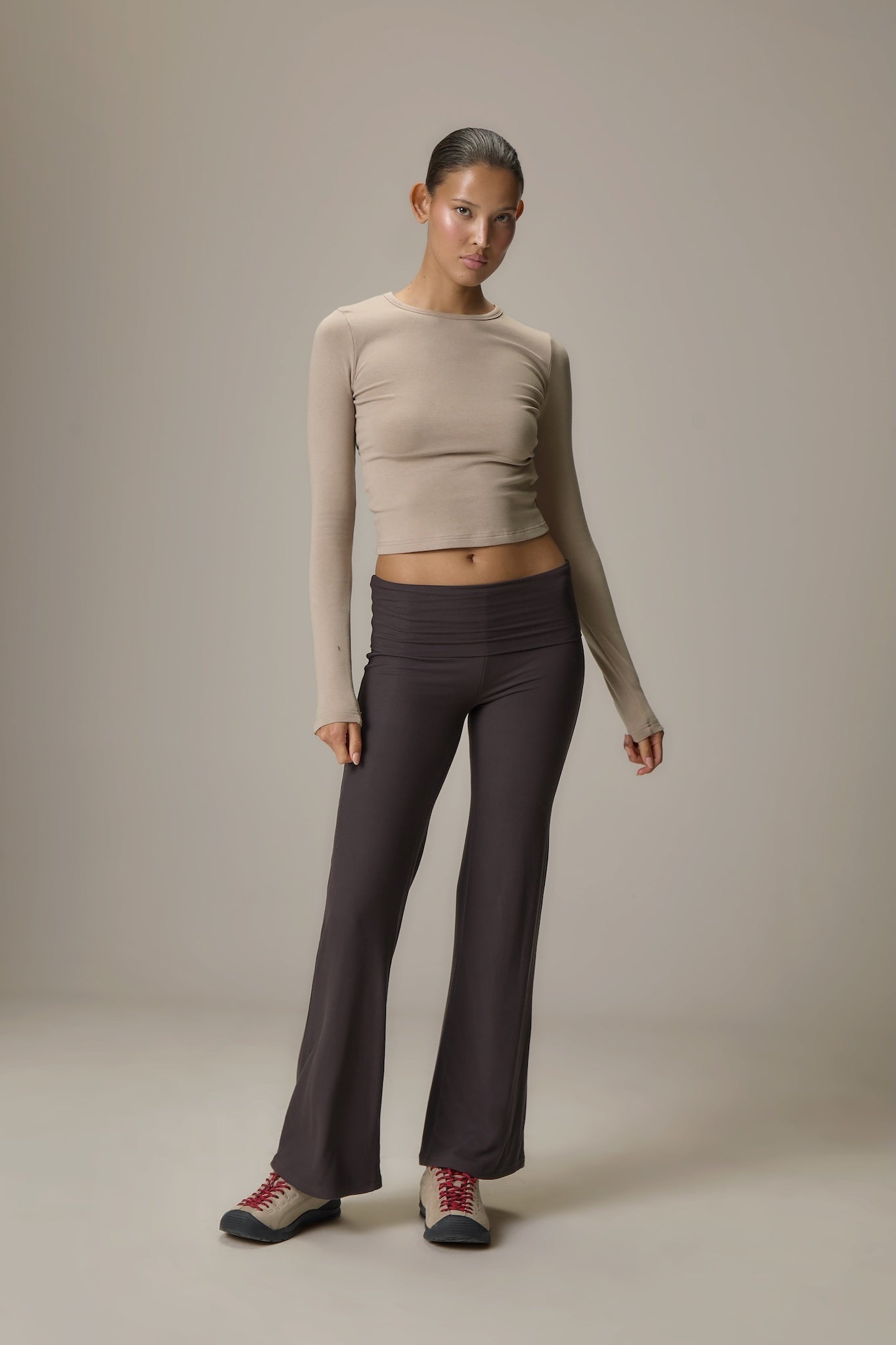 Seekers Base Long Sleeve in Beige