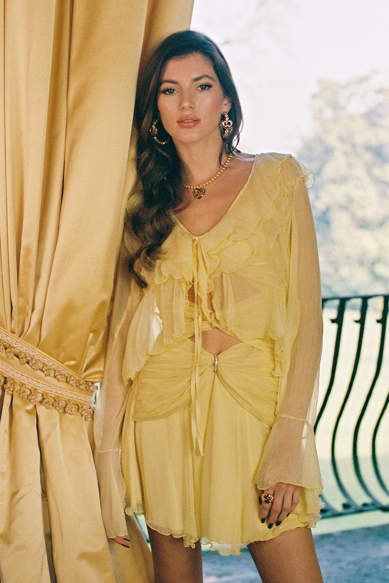 Ilana Dress -Yellow