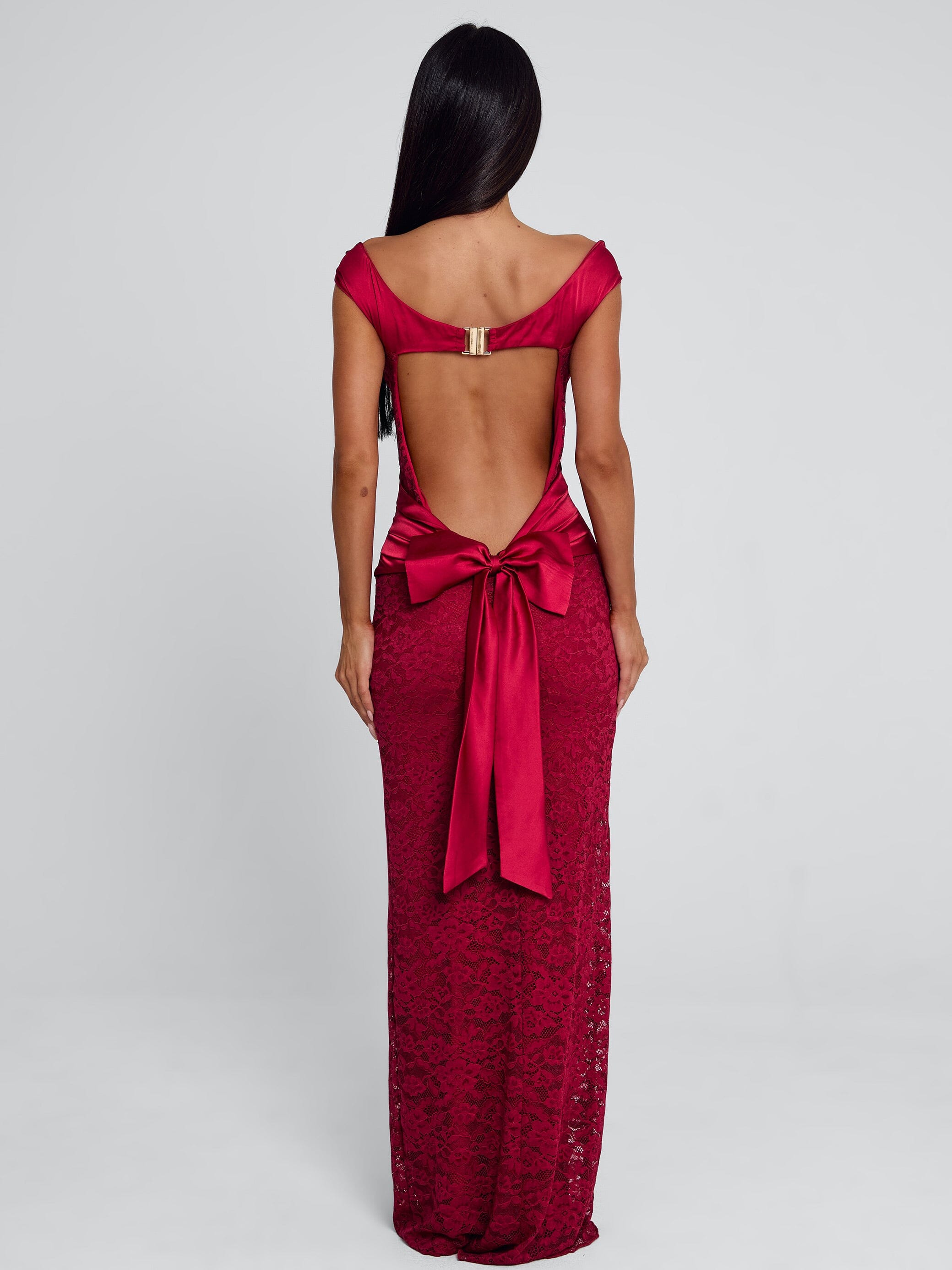 Sylora Maxi Dress Red