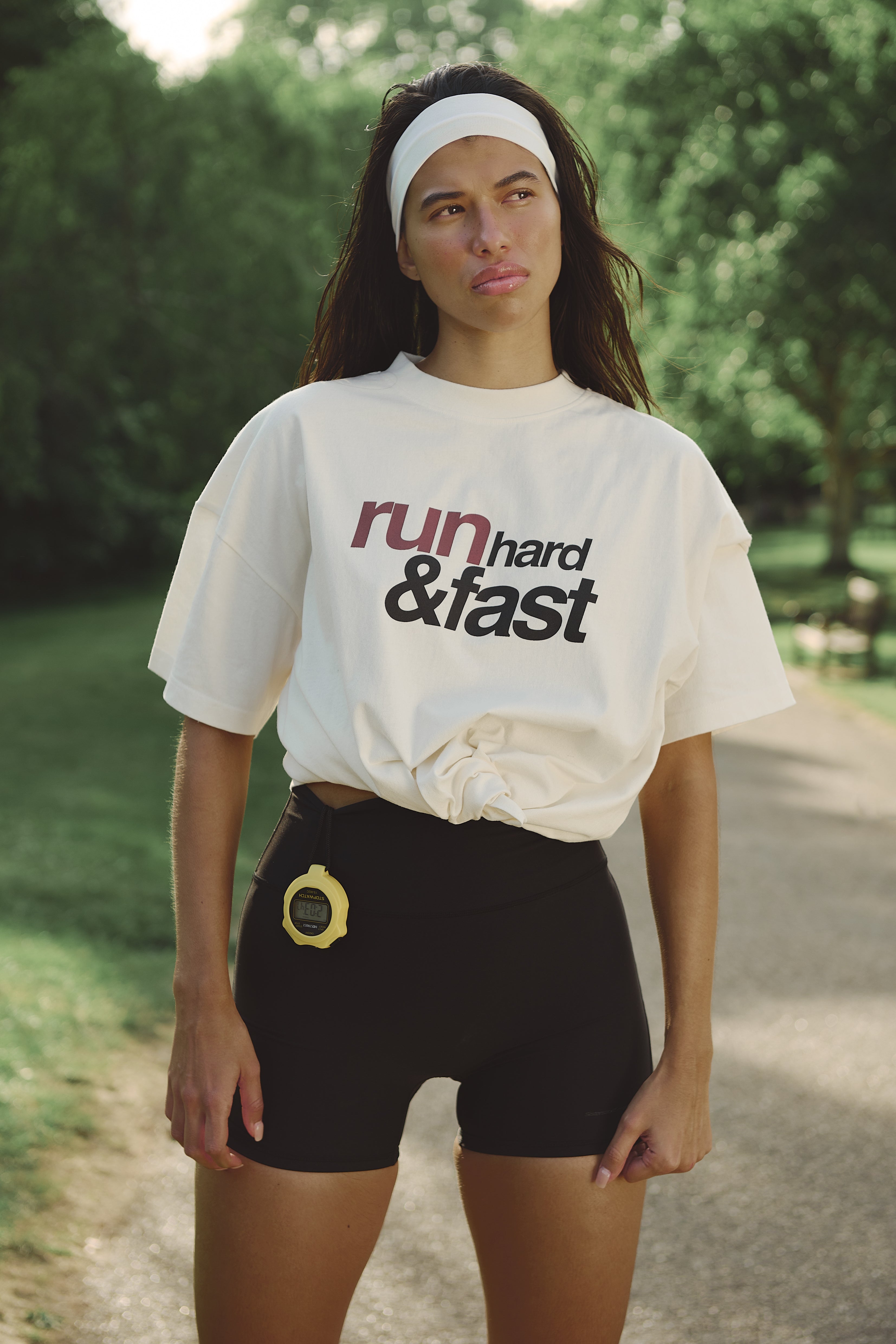 Faster Graphic Oversized Tee