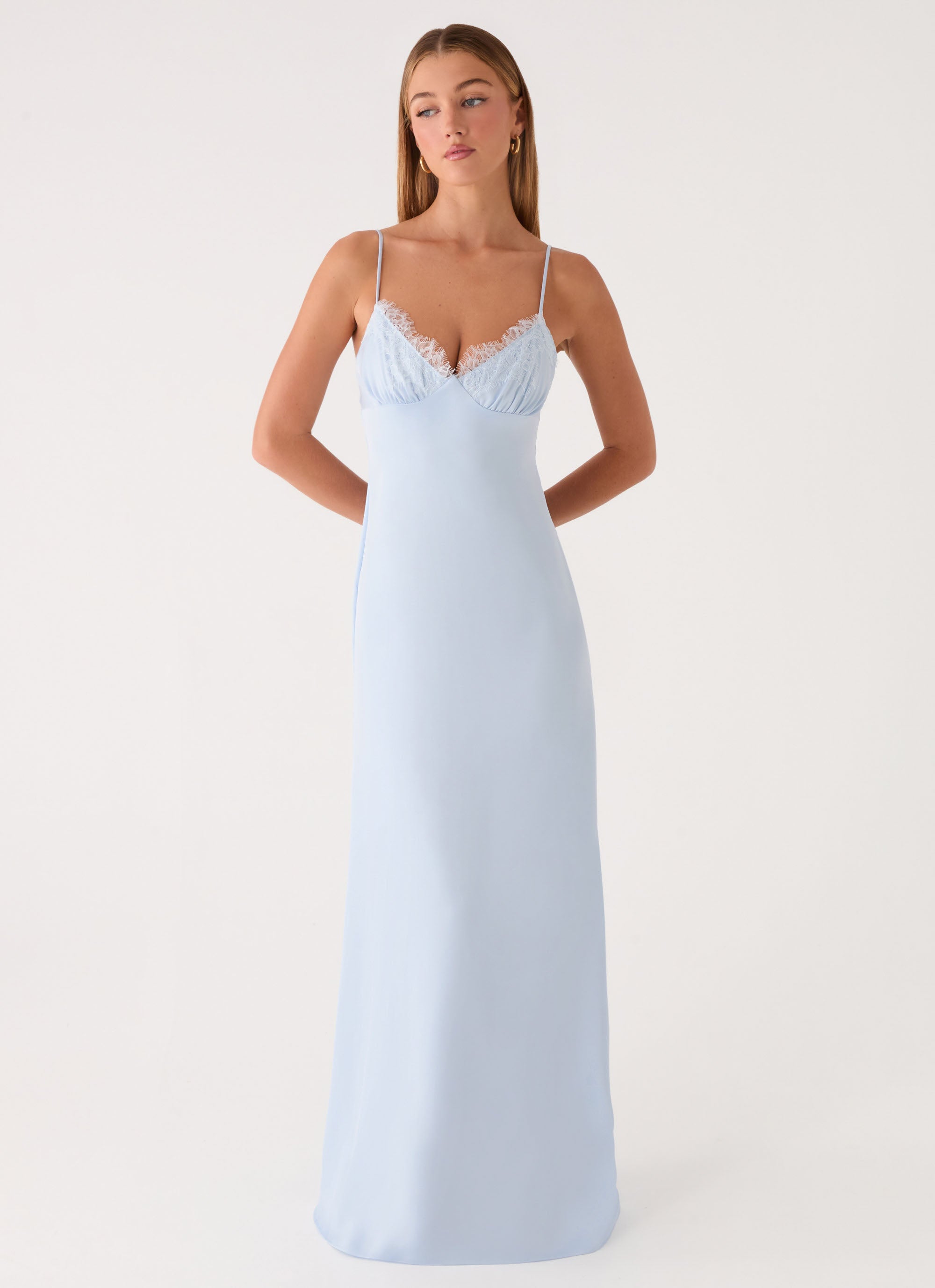 Sunniva Maxi Dress - Blue