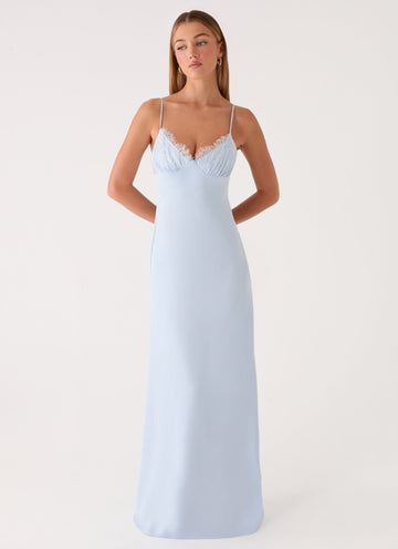 Sunniva Maxi Dress - Blue