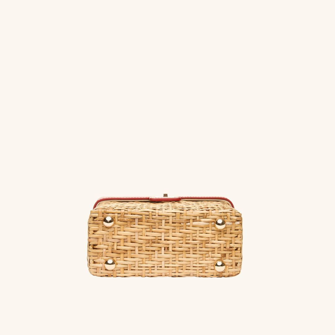 The Box Bag - Tomato