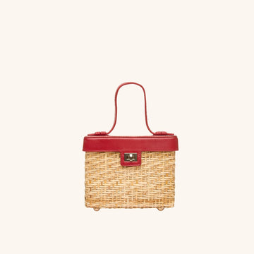 The Box Bag - Tomato