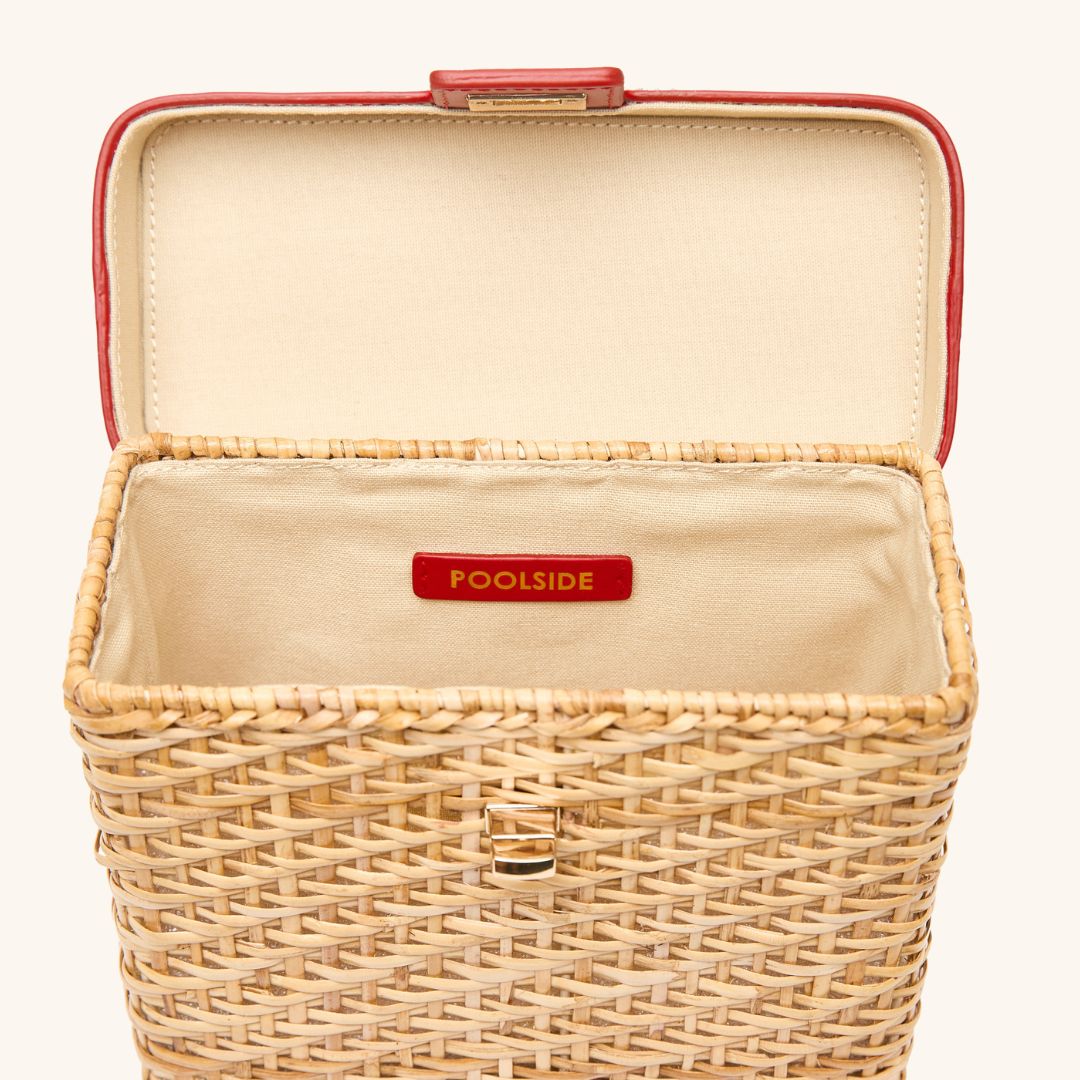 The Box Bag - Tomato