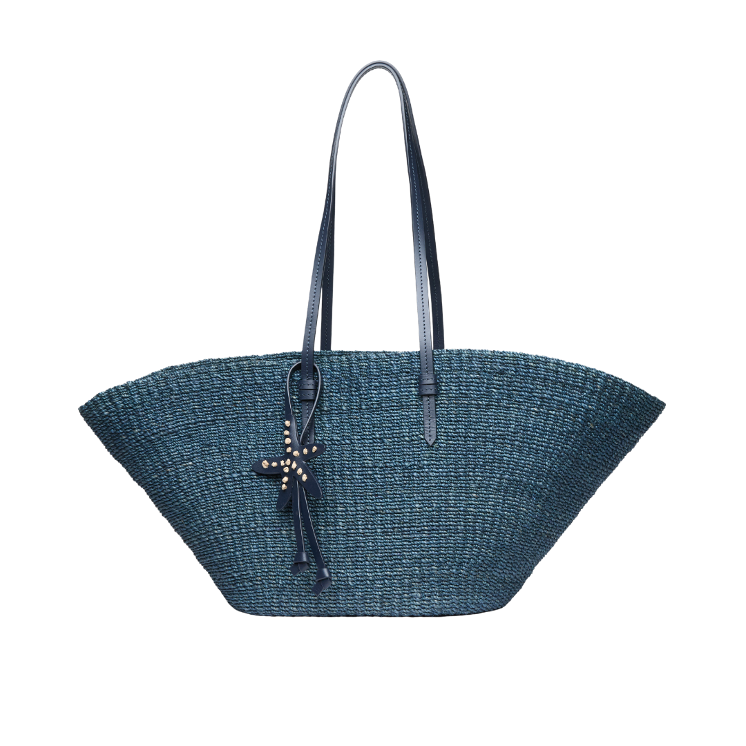 The East West Charm Tote - All Navy