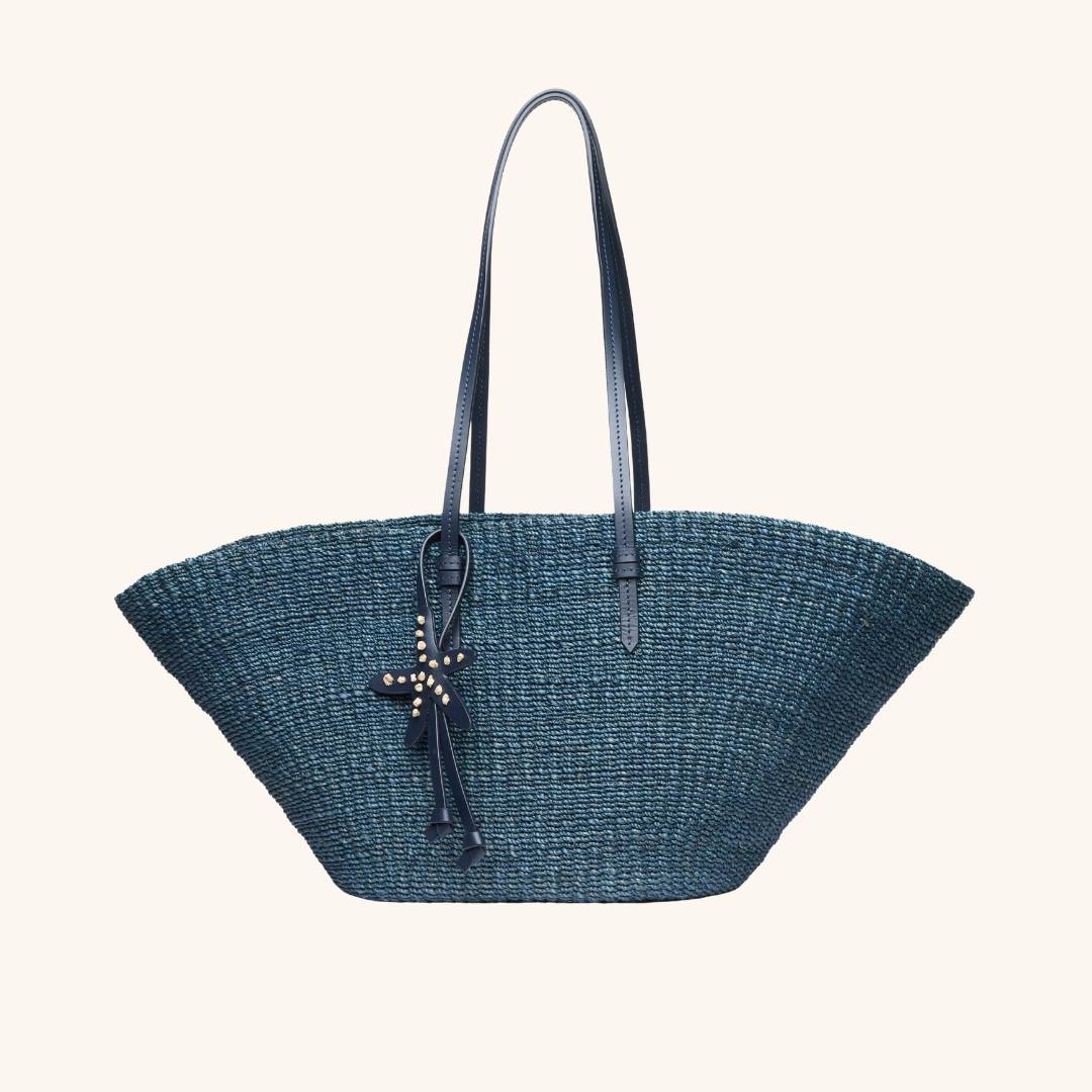 The East West Charm Tote - All Navy
