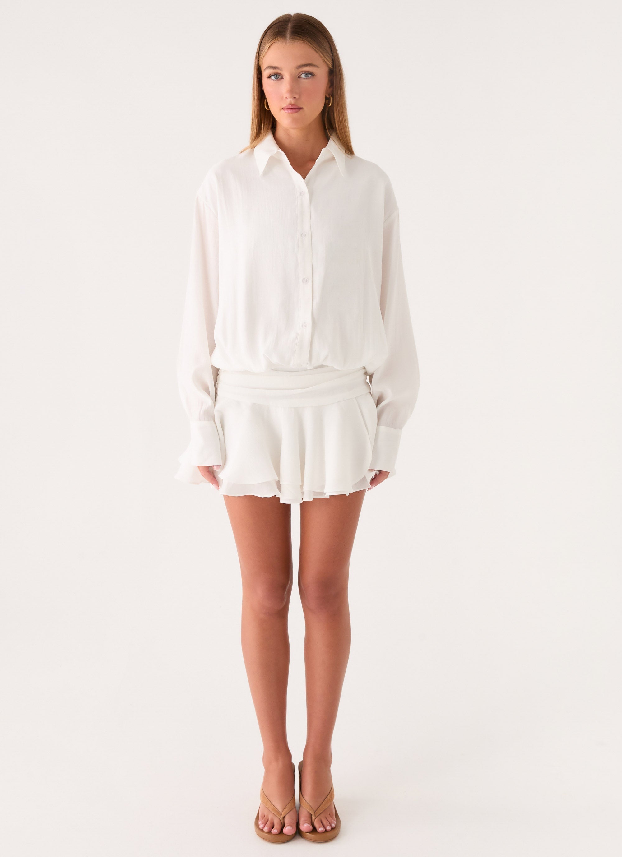 Tranter Mini Dress - White