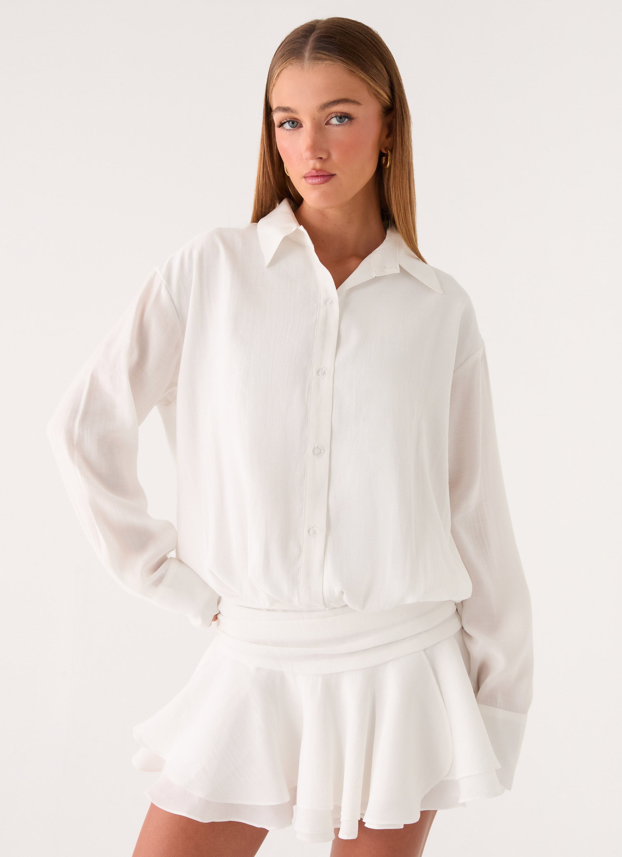 Tranter Mini Dress - White