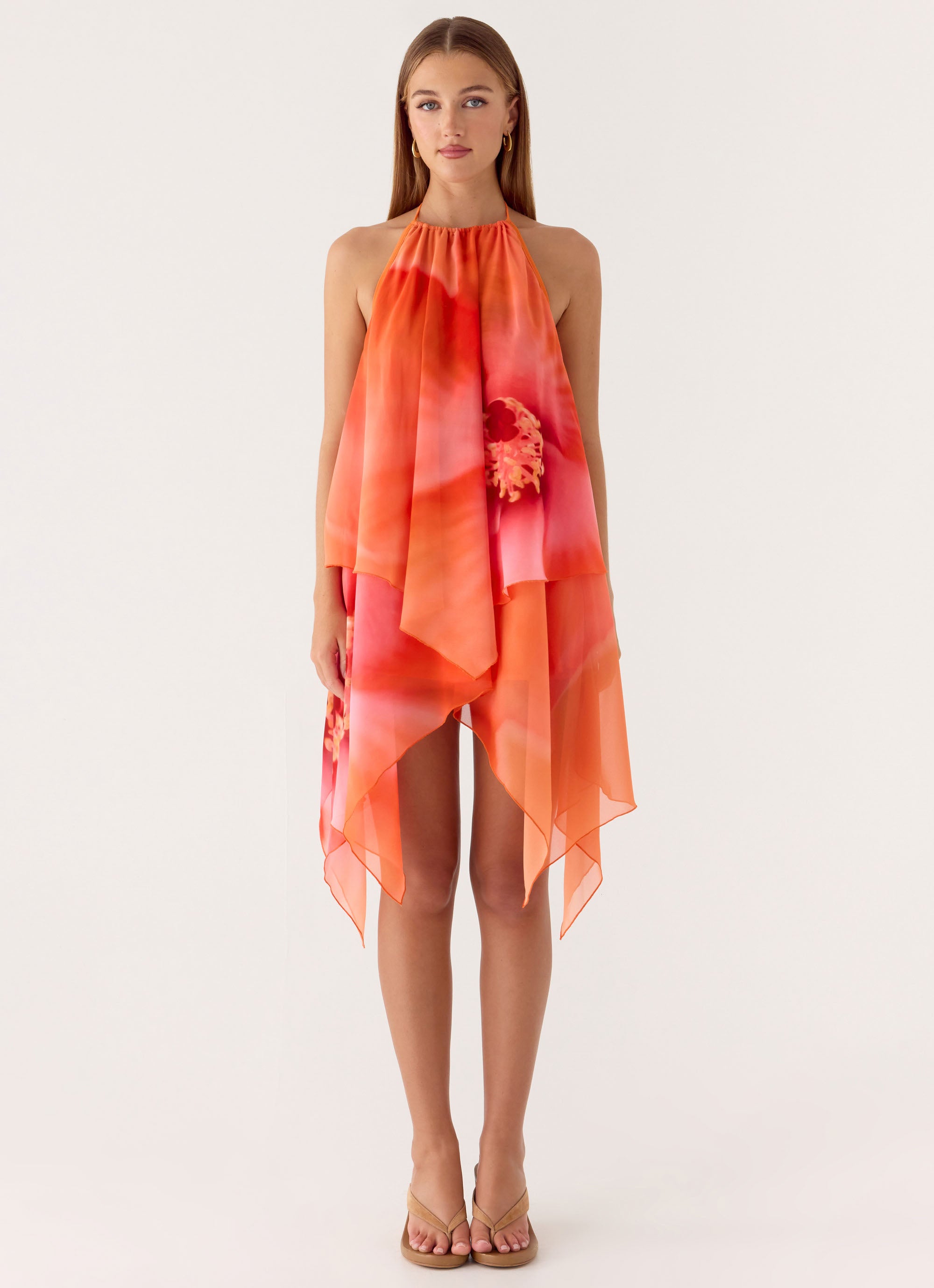 Wylma Mini Dress - Orange Blossom
