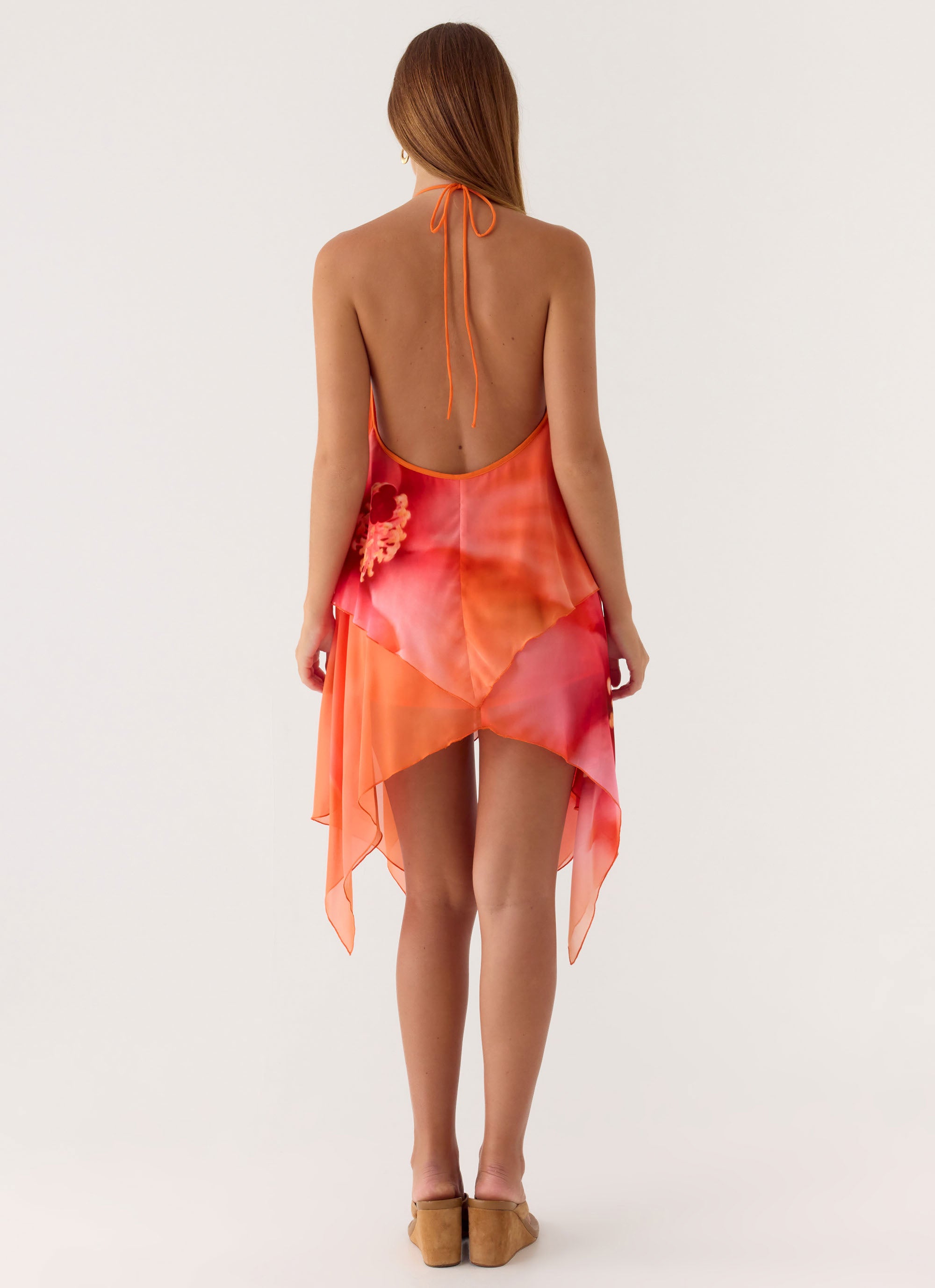 Wylma Mini Dress - Orange Blossom