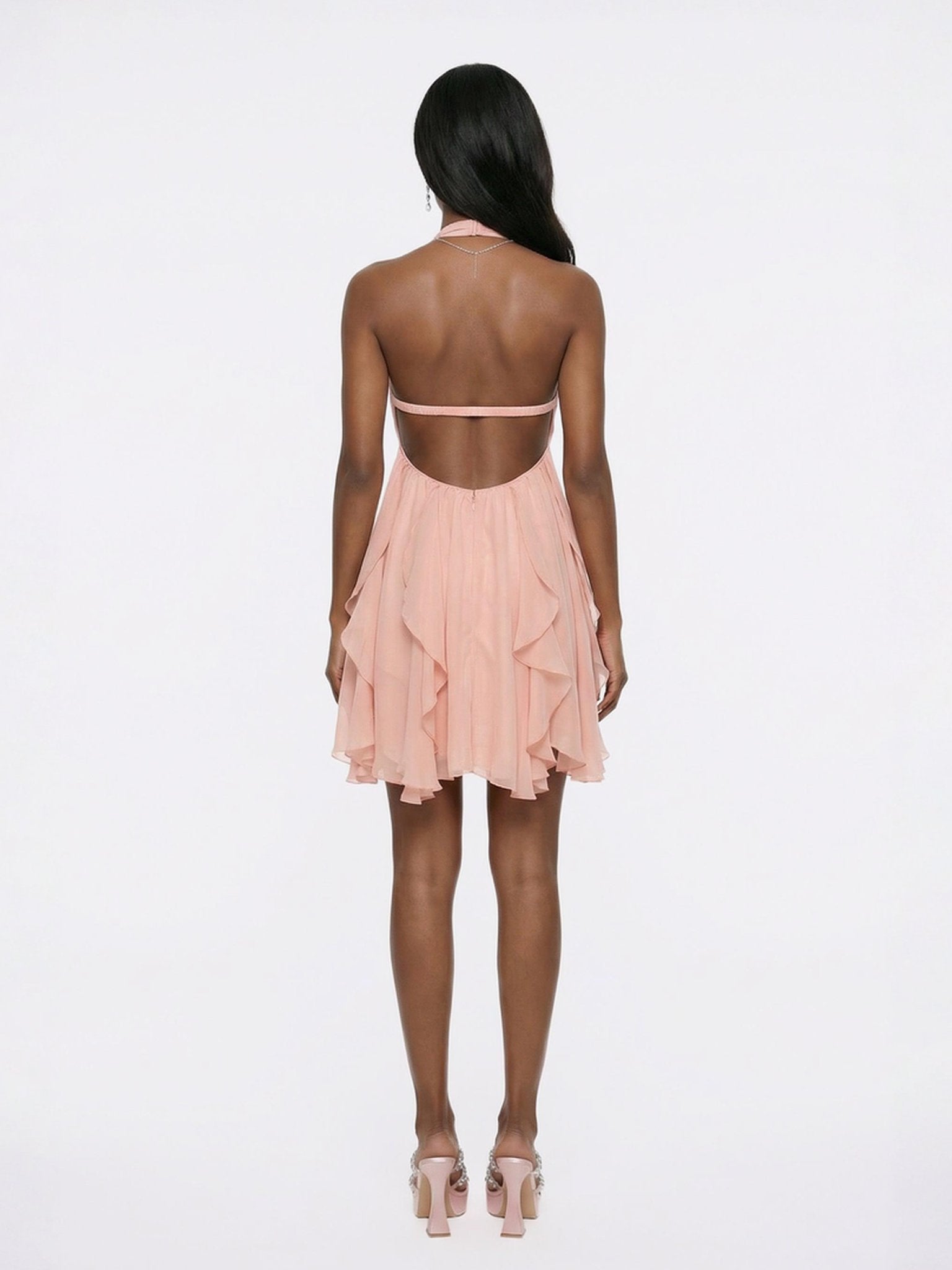 Arabella Dress -Peach