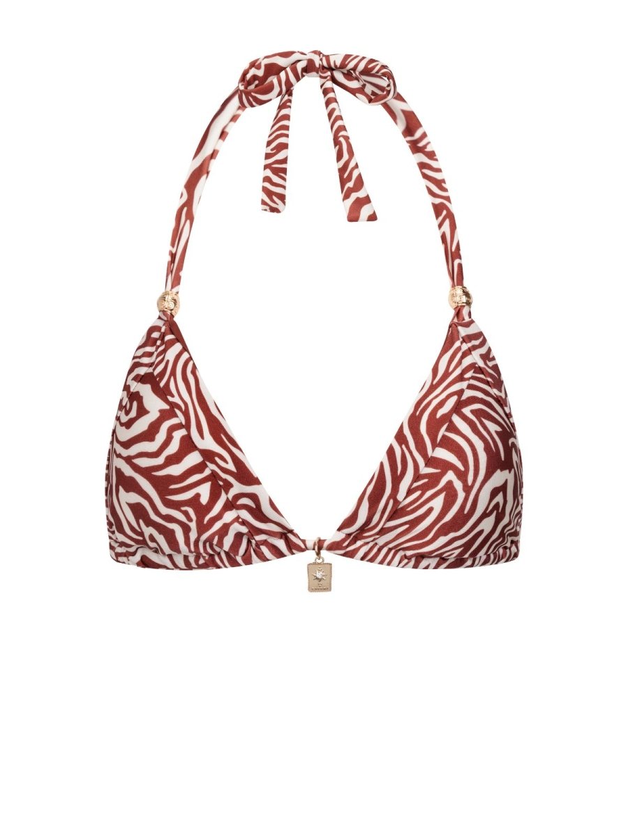 Kaia Top / Russet Zebra