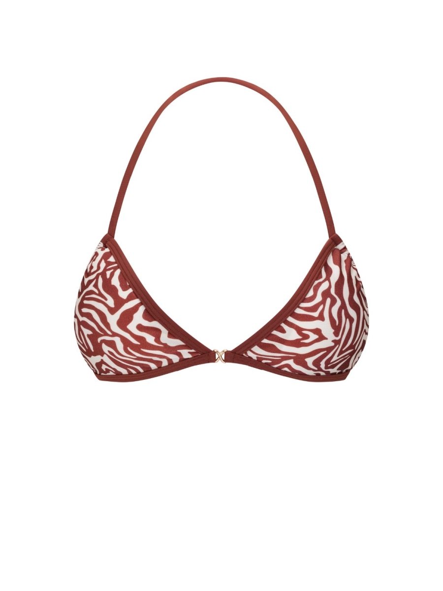 Sofia Top / Russet Zebra