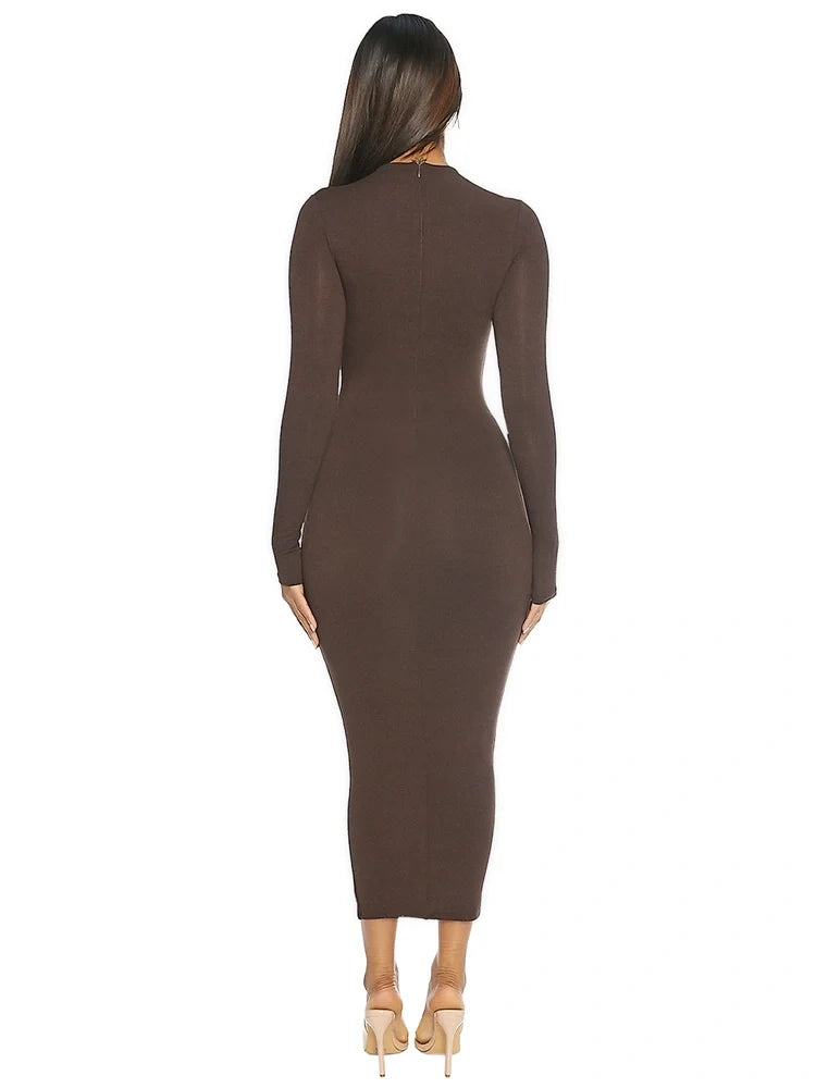 NW Sculpt Mock Neck Dress