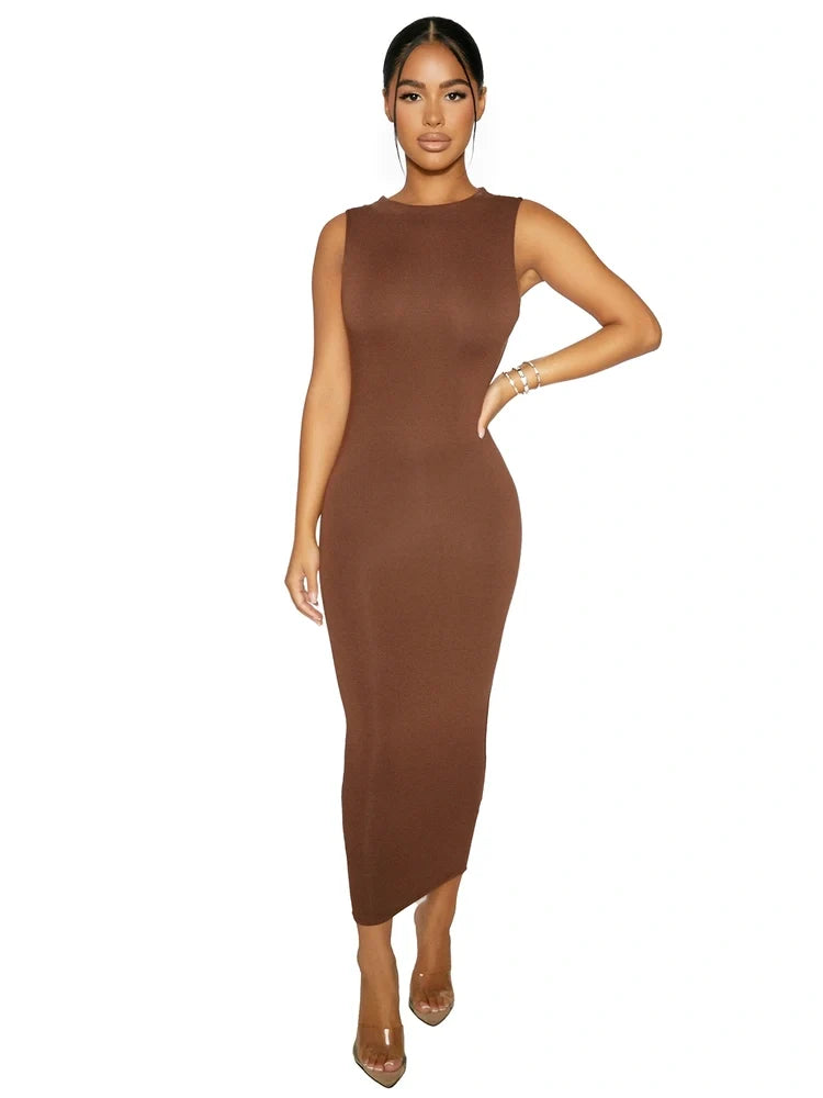 NW Sleeveless Midi Dress