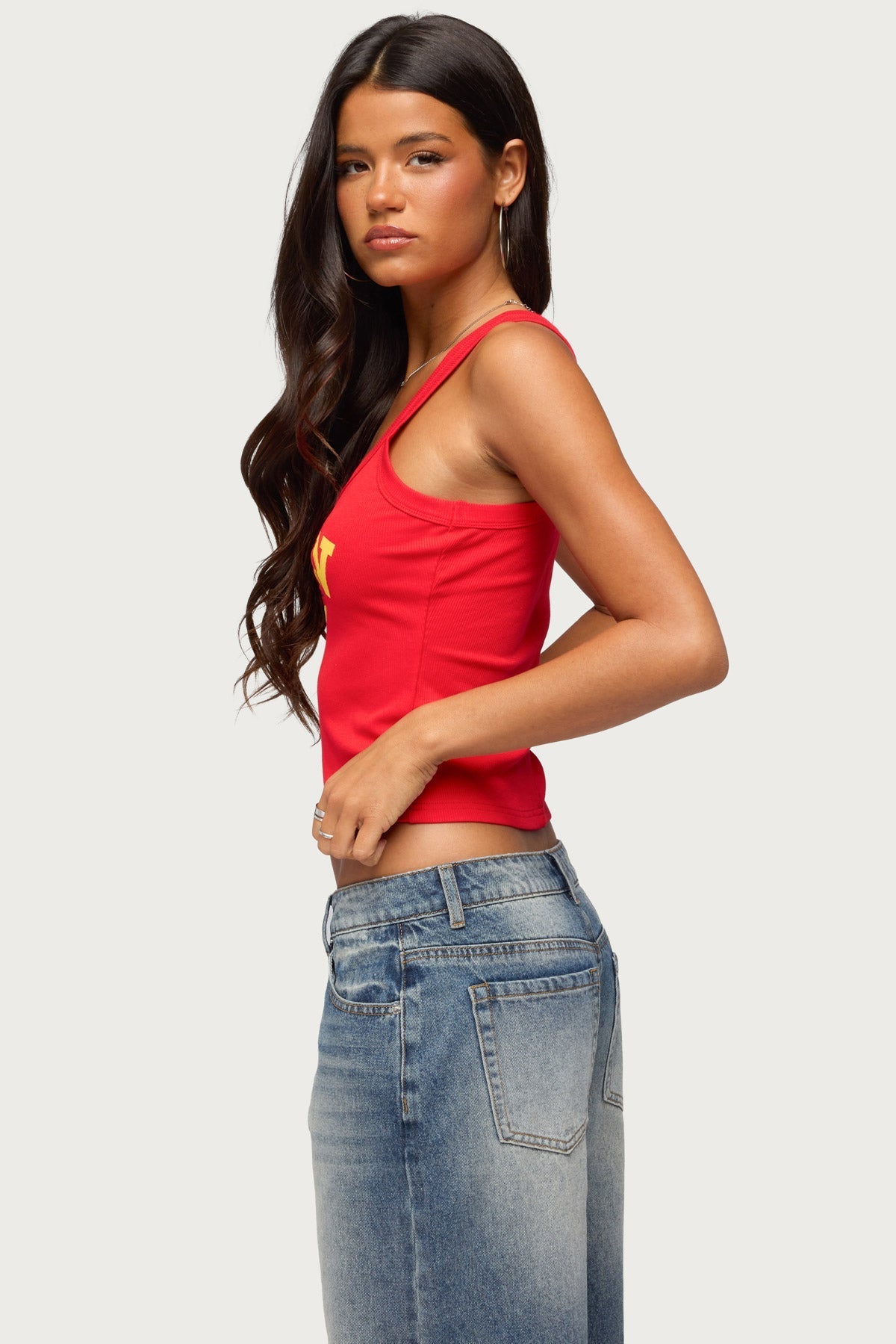 Spain Ribbed Tank Top