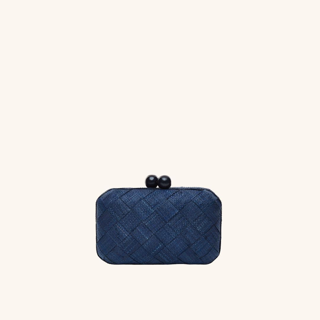 The Island Clutch - Navy