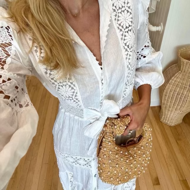 The Josie Knot Bag - Pearl