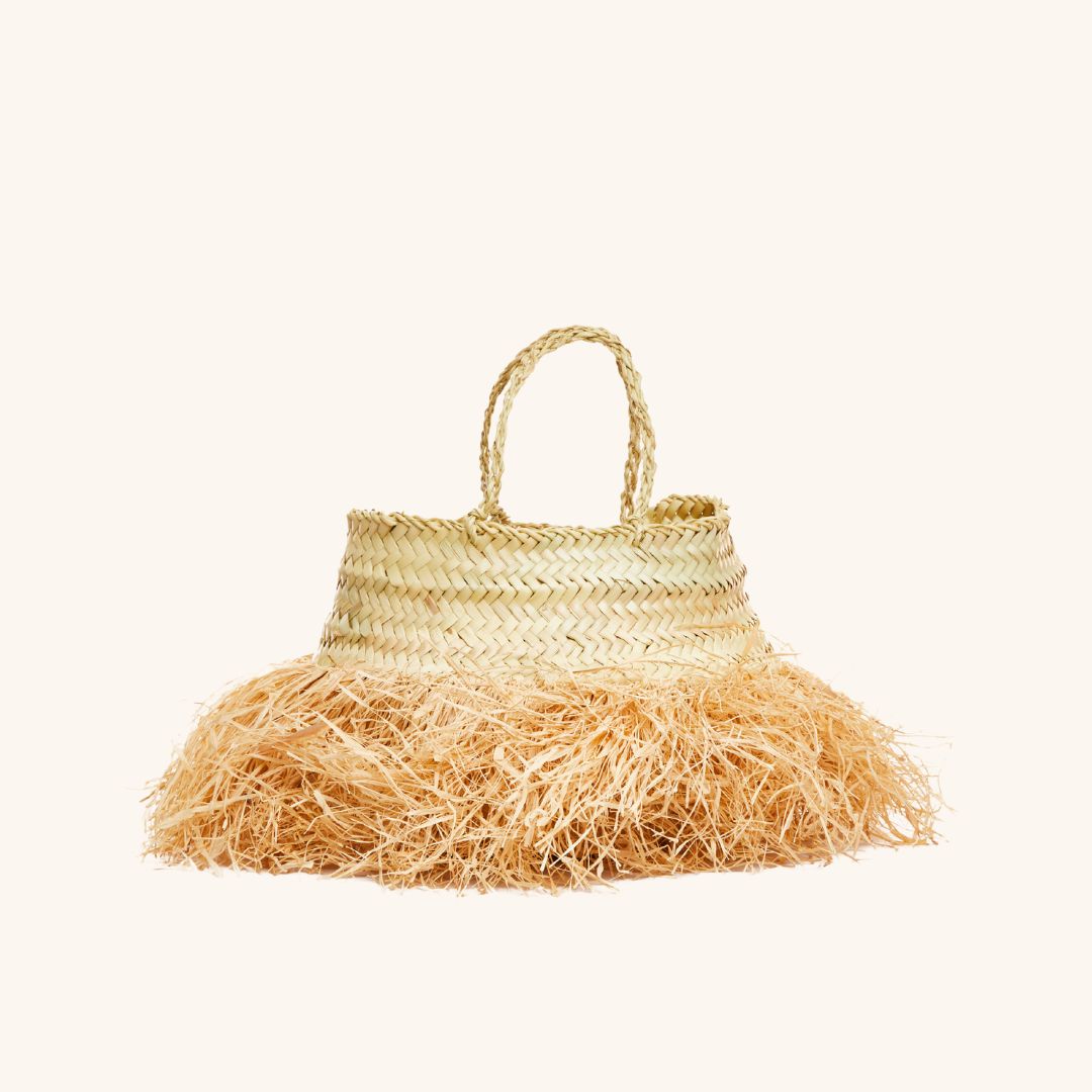 The Tropical Fringe Basket