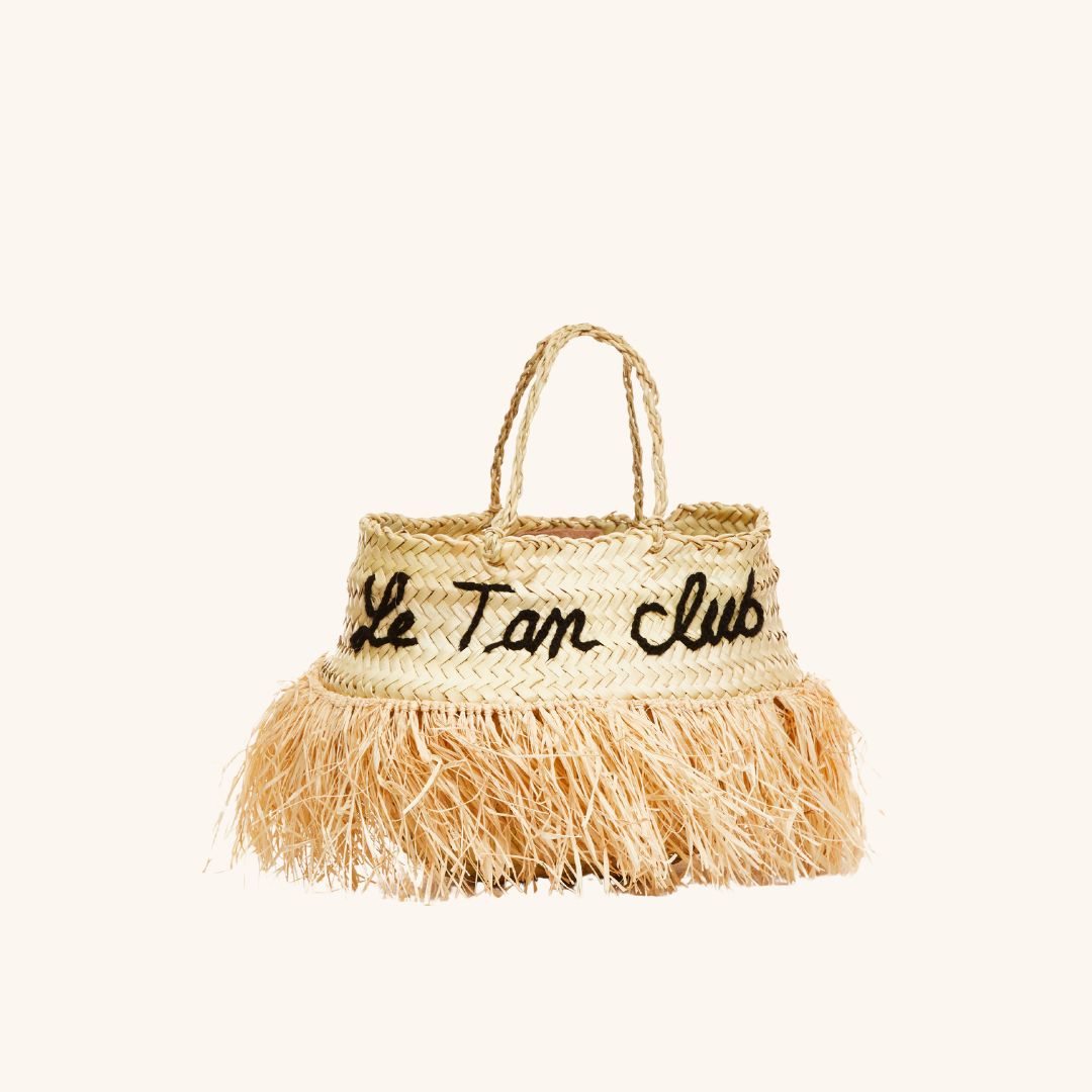 The Tropical Fringe Basket