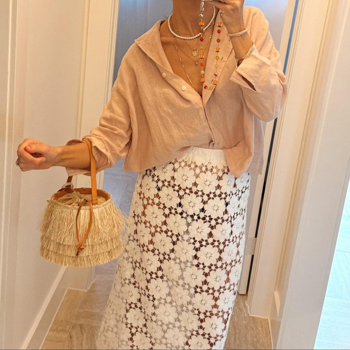 The Ray Lace Skirt