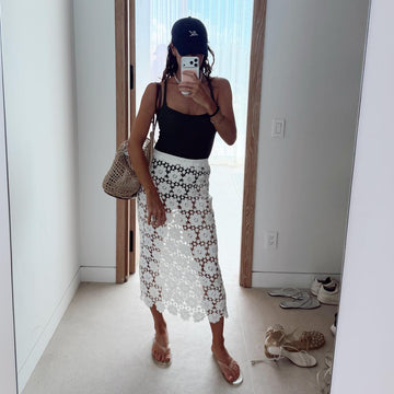 The Ray Lace Skirt